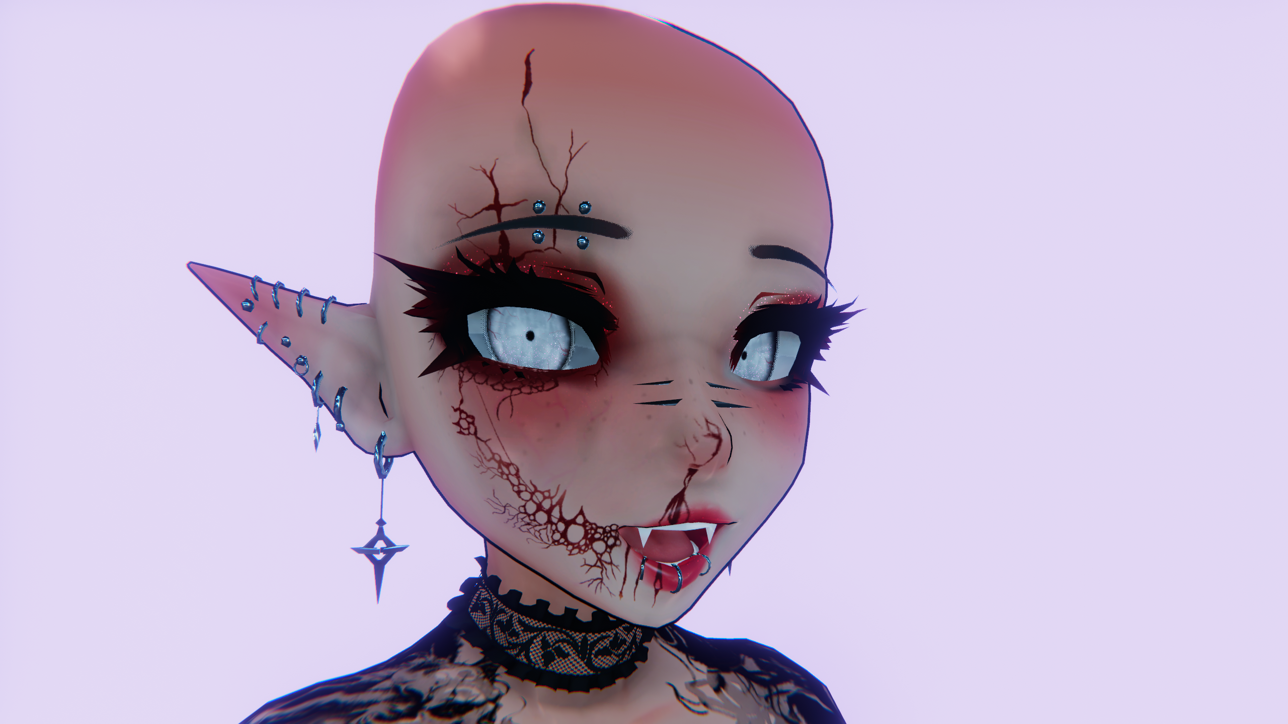 Zombie Makeup! For GodMagician and GodWhisper
