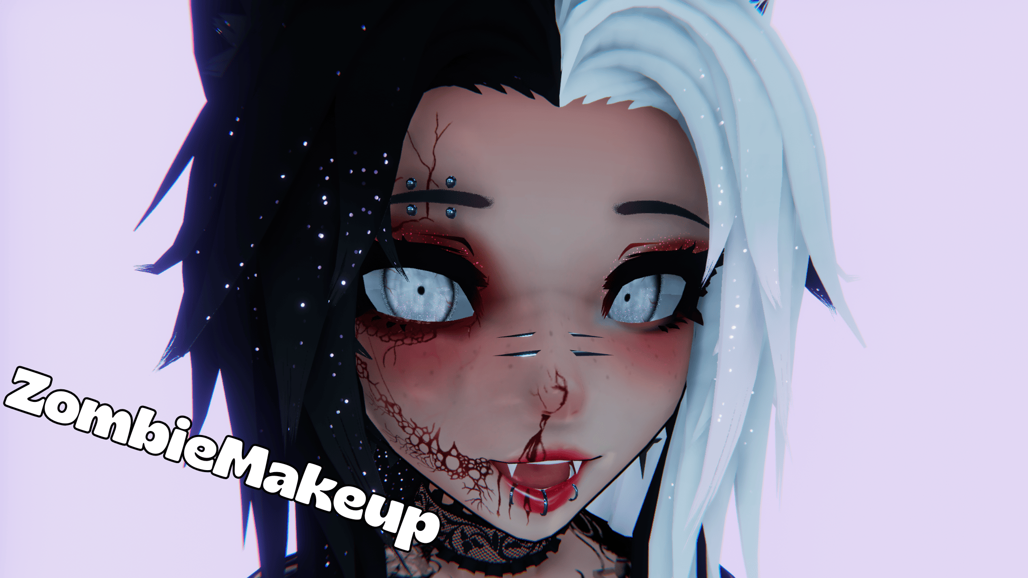 Zombie Makeup! For GodMagician and GodWhisper