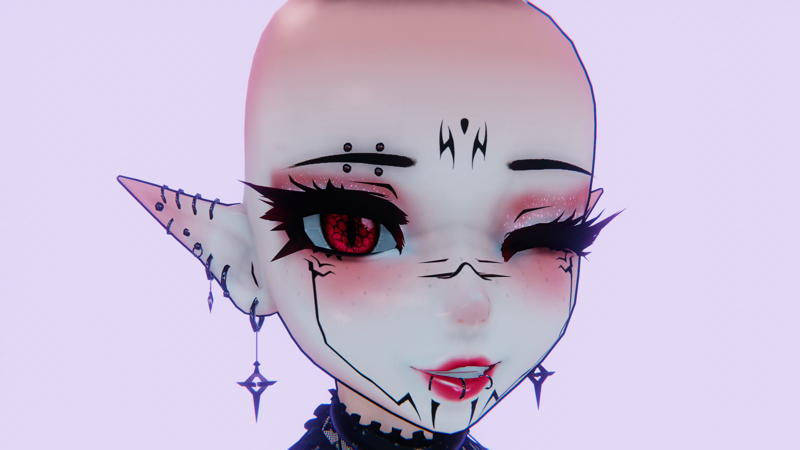 Sukuna Makeup For GodWhisper & God Magician