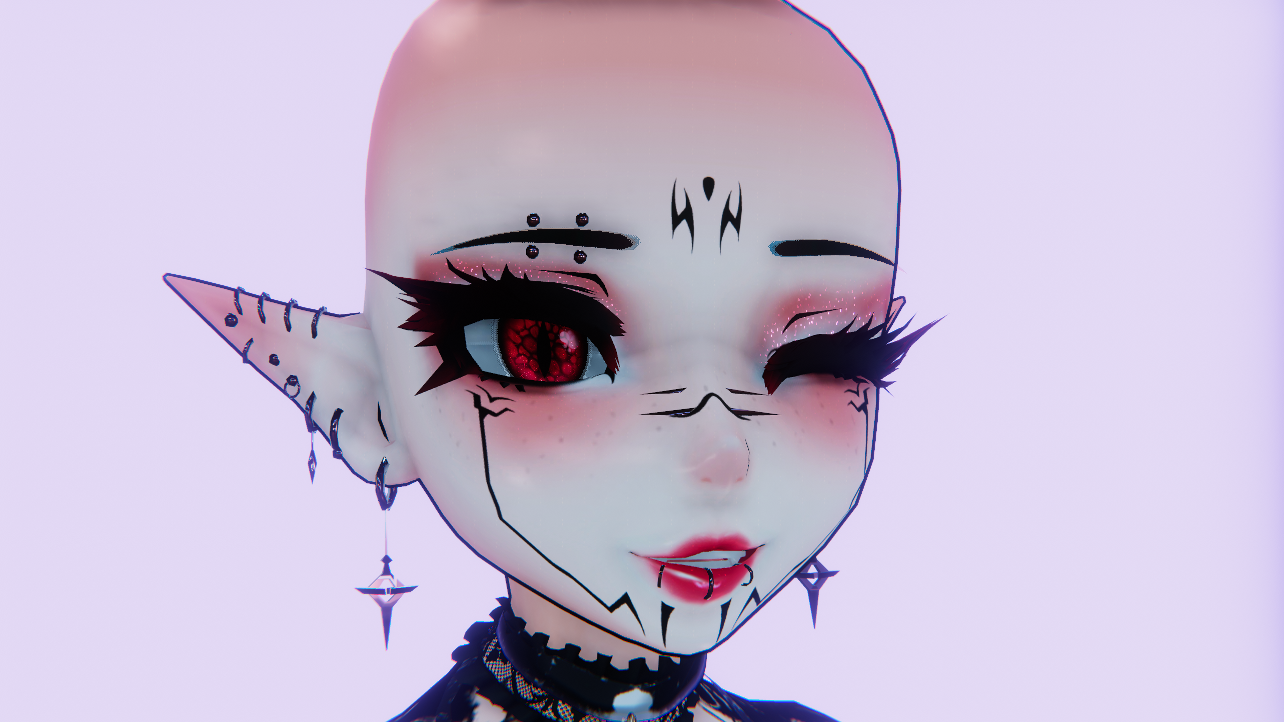 Sukuna Makeup For GodWhisper & God Magician