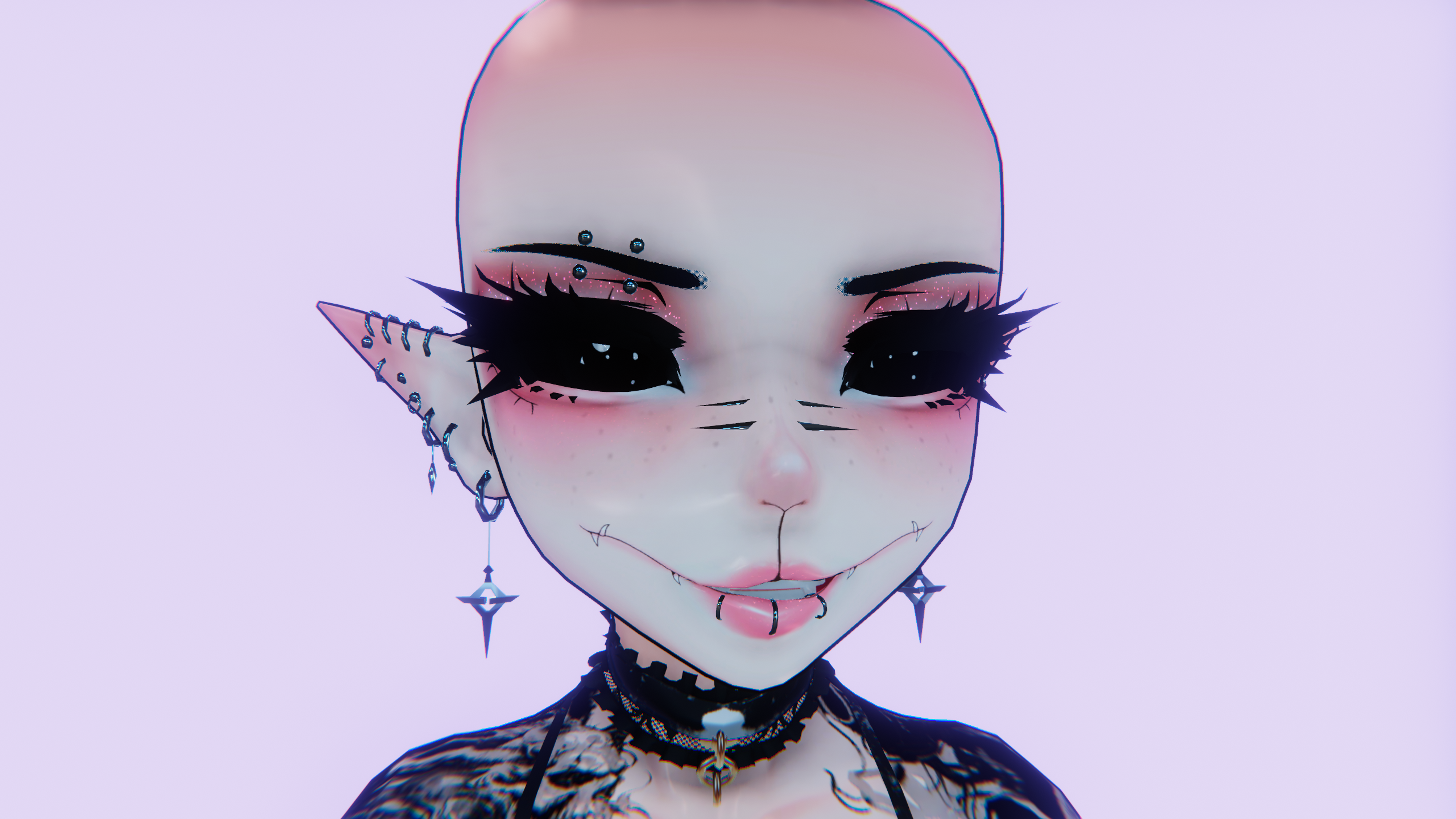 Hunted Cat Makeup for GodWhisper & GodMagician