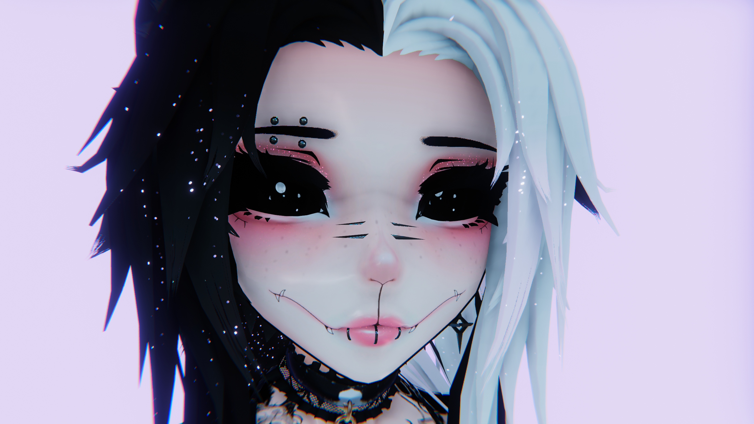 Hunted Cat Makeup for GodWhisper & GodMagician