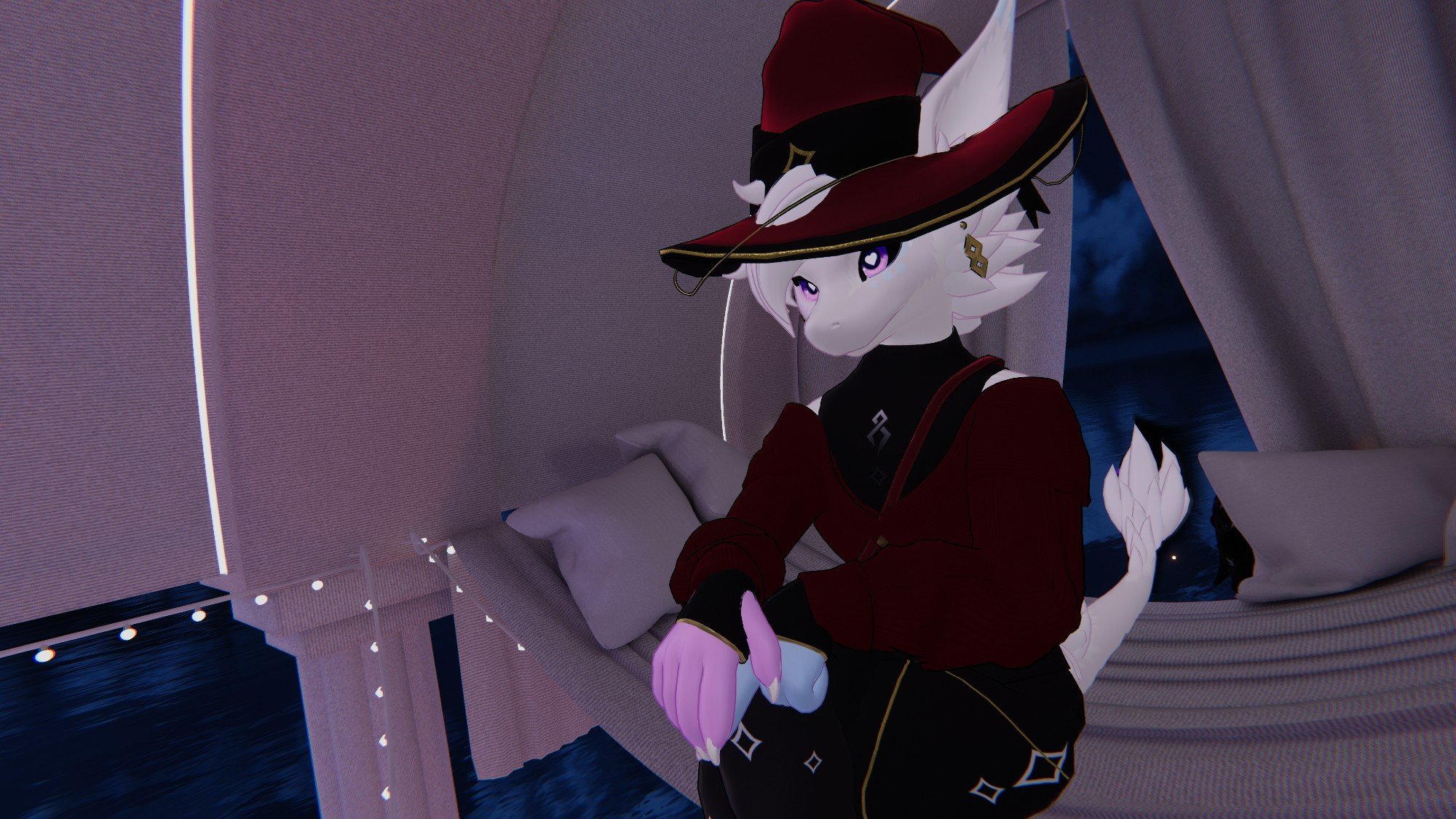 Nardoragon Halloween Witch Outfit (VRChat PC and Quest Compatible)