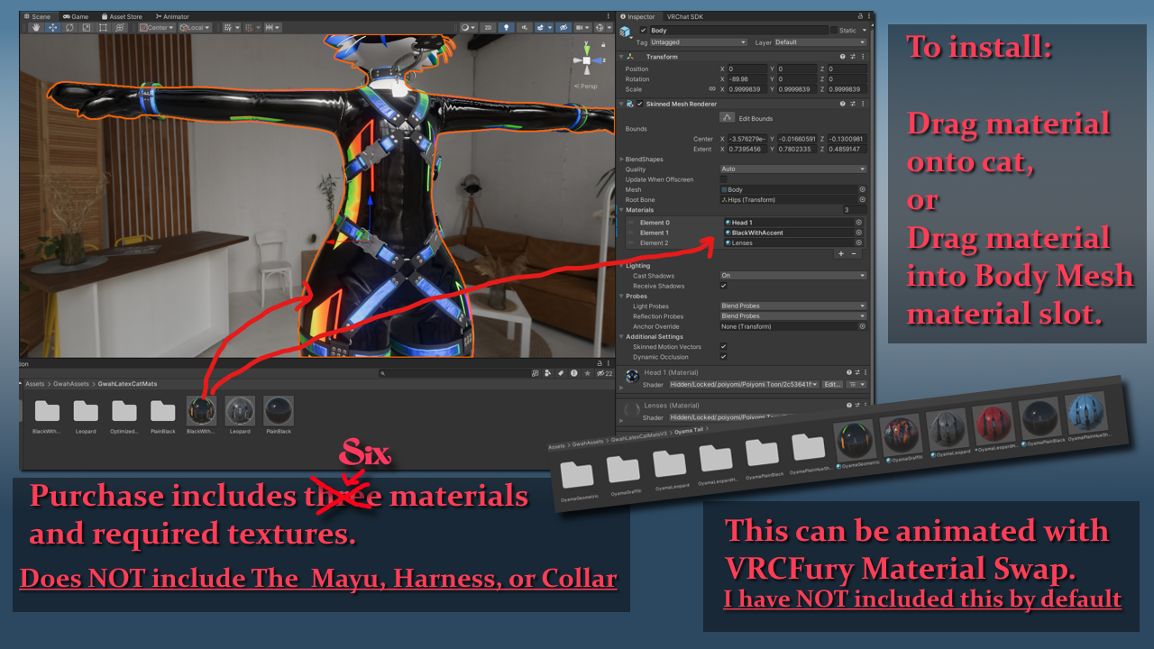 Latex Material - For Mayu