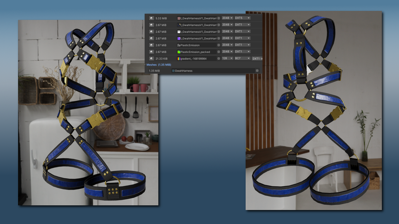 Double X Harness - For Mayu