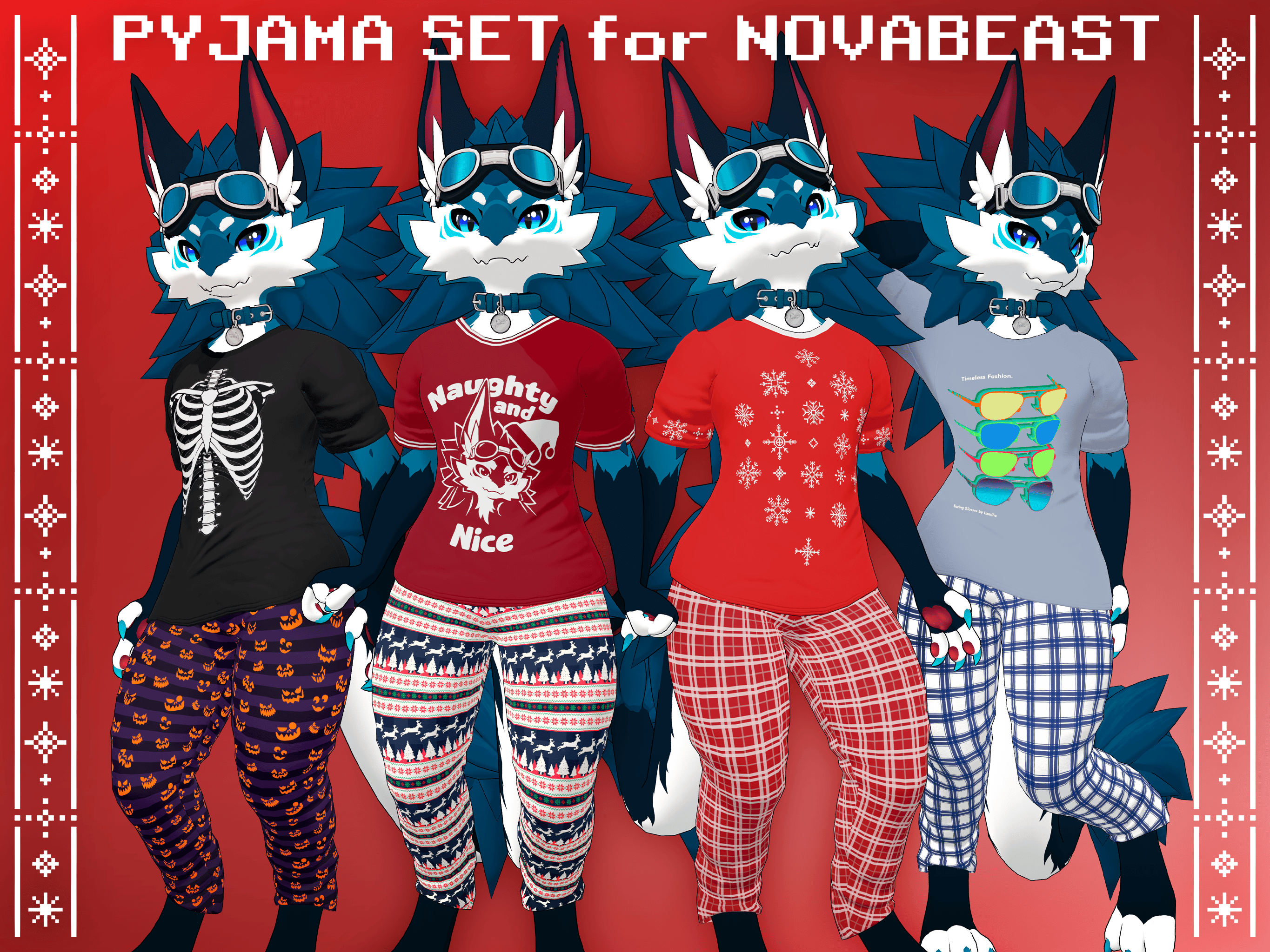 Pyjama Set for Novabeast