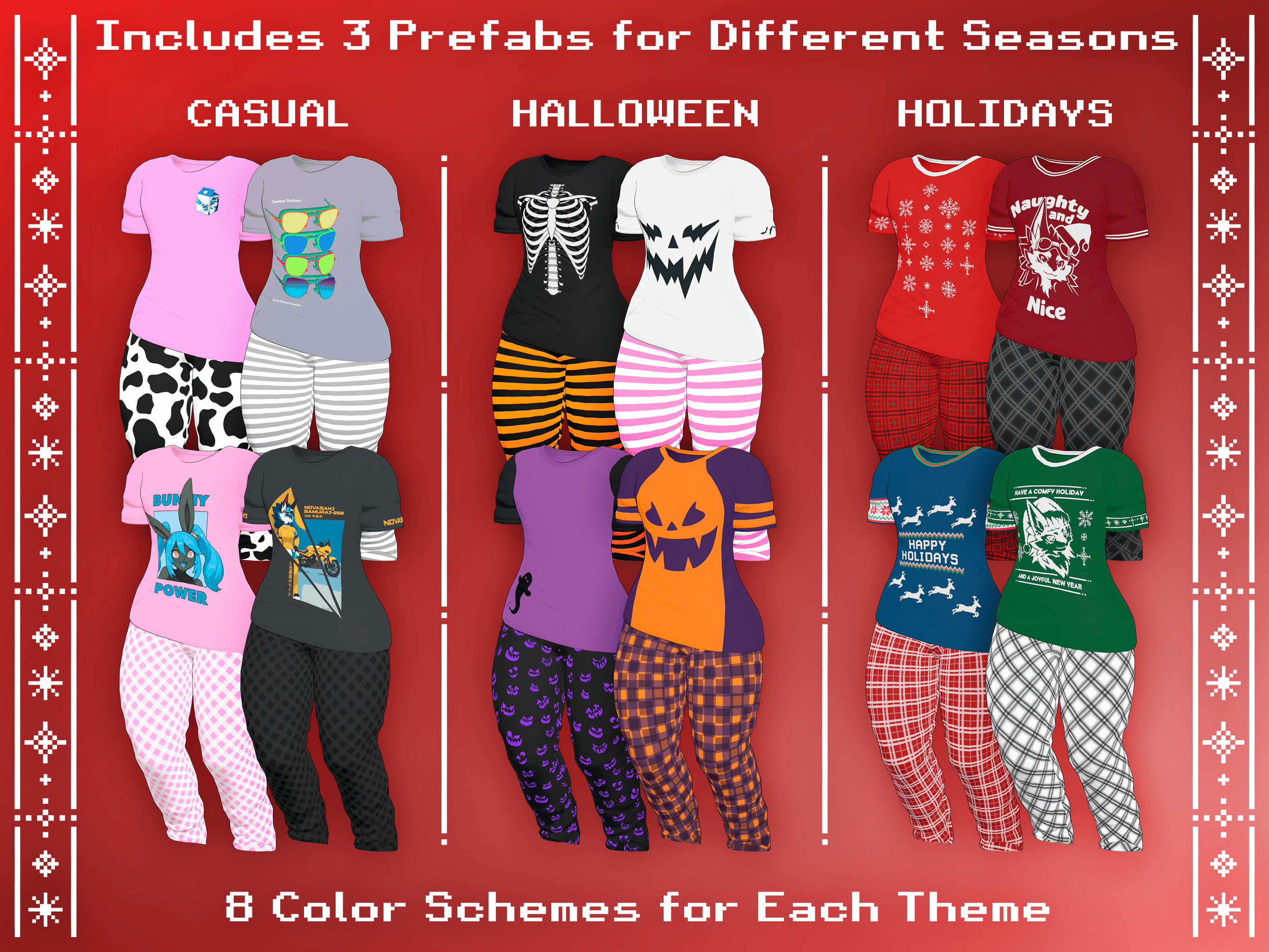 Pyjama Set for Novabeast
