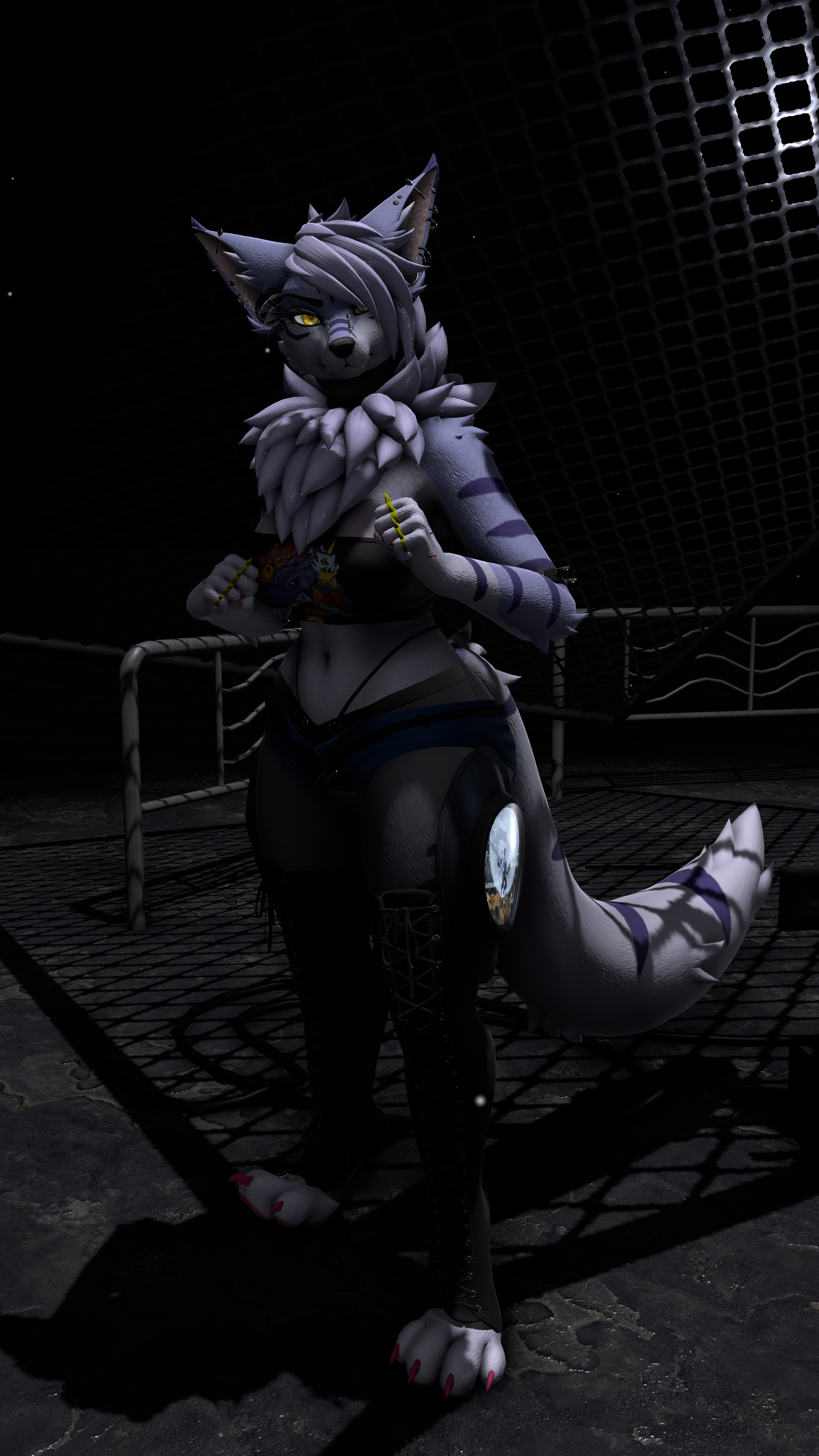 Digi WereWolf Nebula Texture