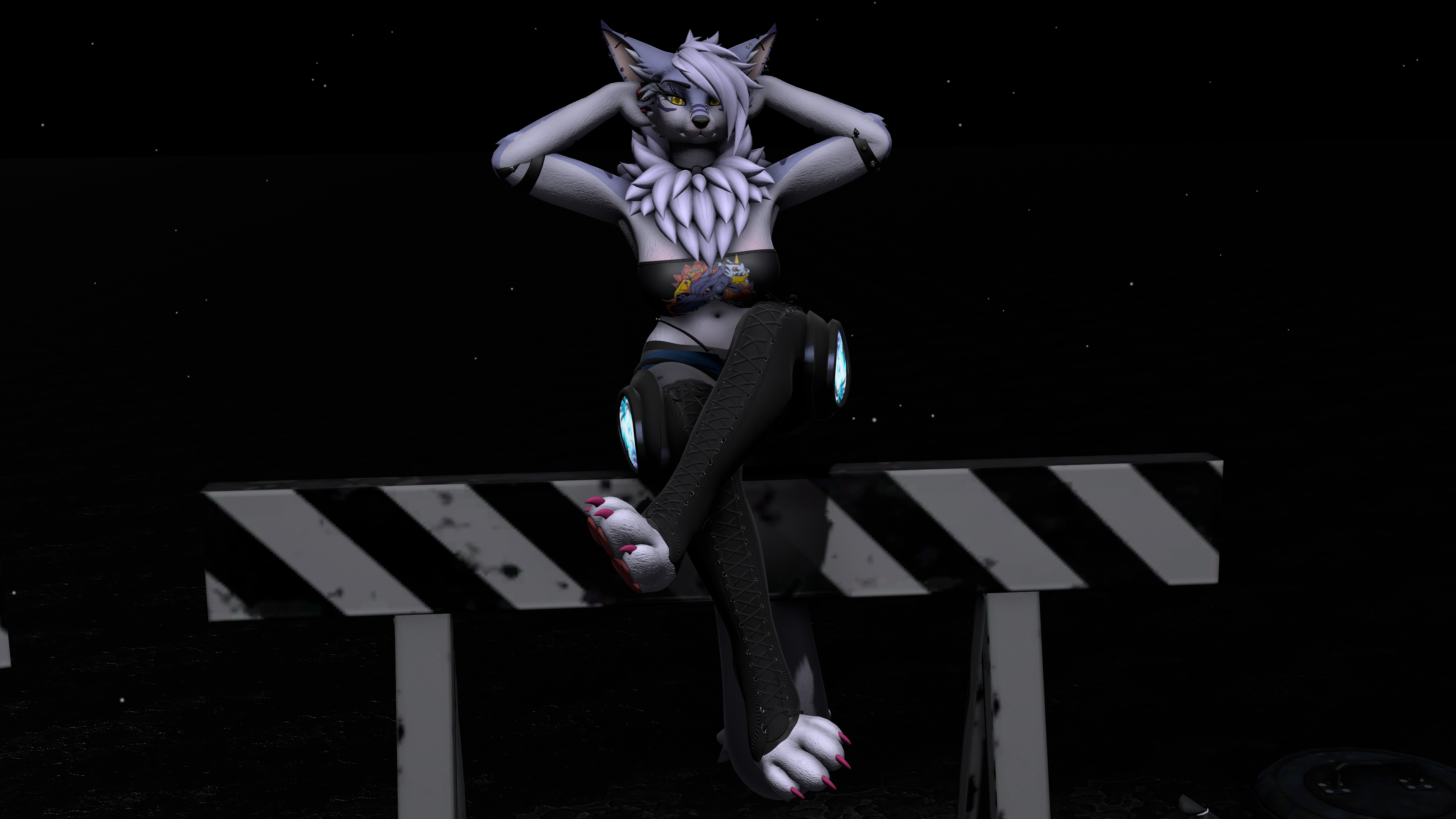 Digi WereWolf Nebula Texture