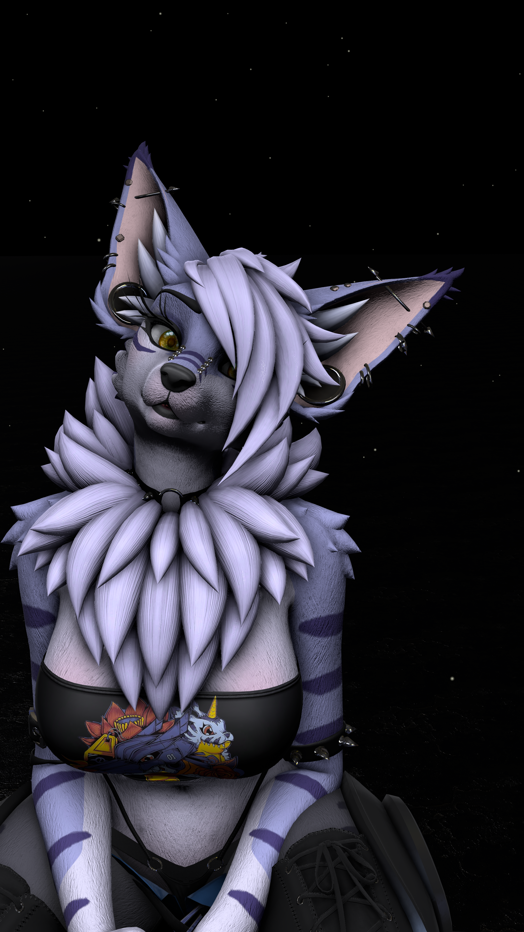 Digi WereWolf Nebula Texture