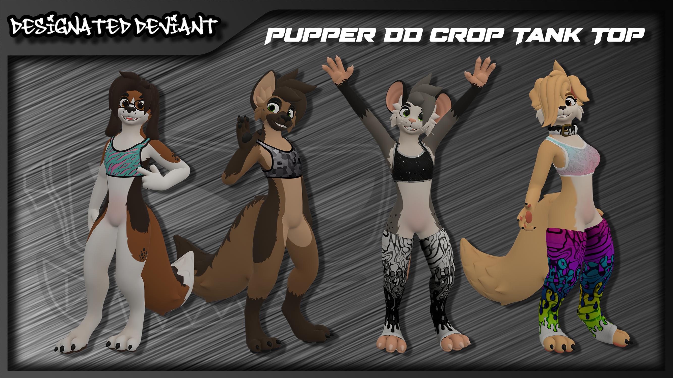 ScoutArtz Pupper 1.1 DD Crop Tank Top