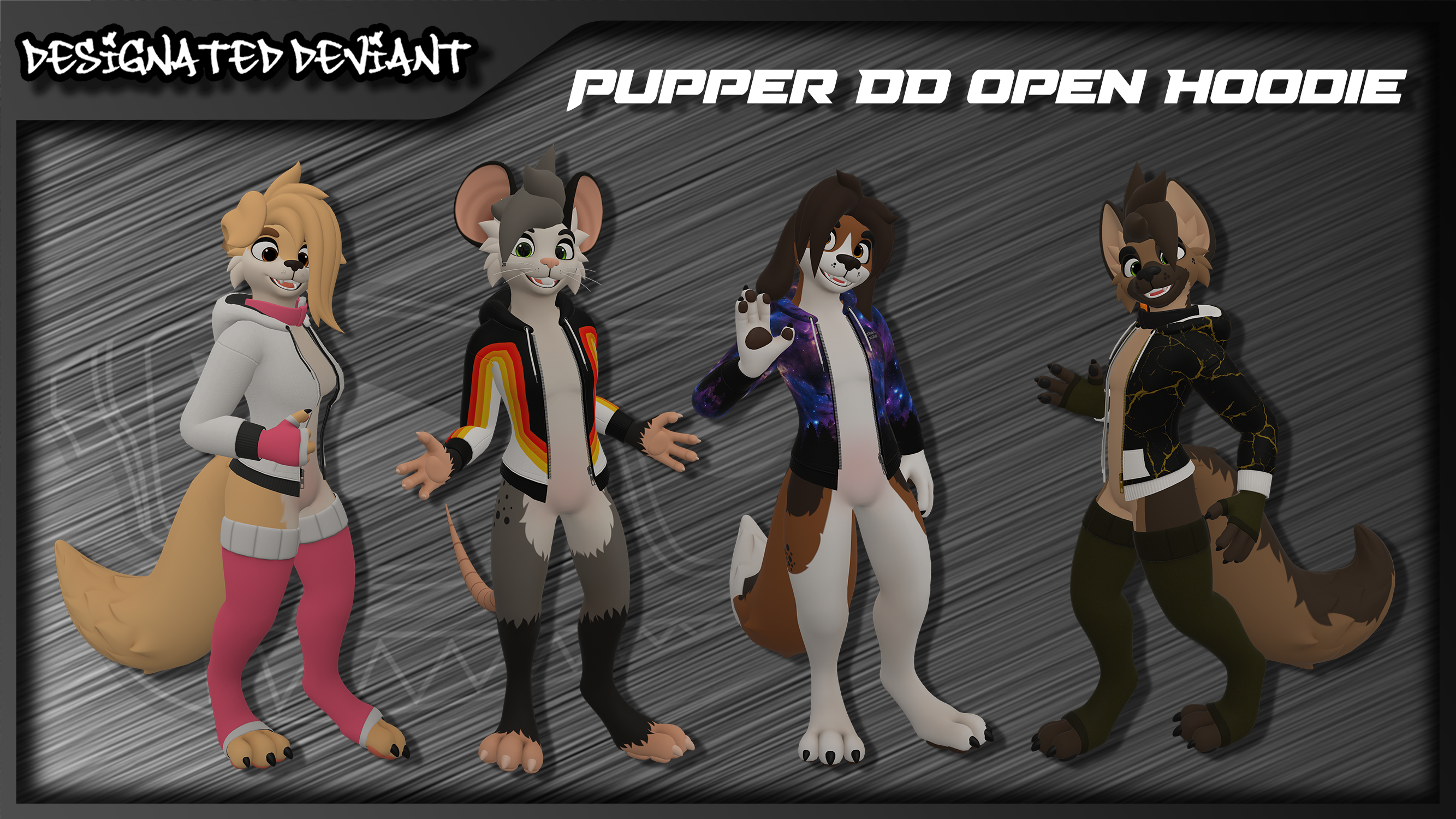ScoutArtz Pupper 1.1 DD Open Hoodie