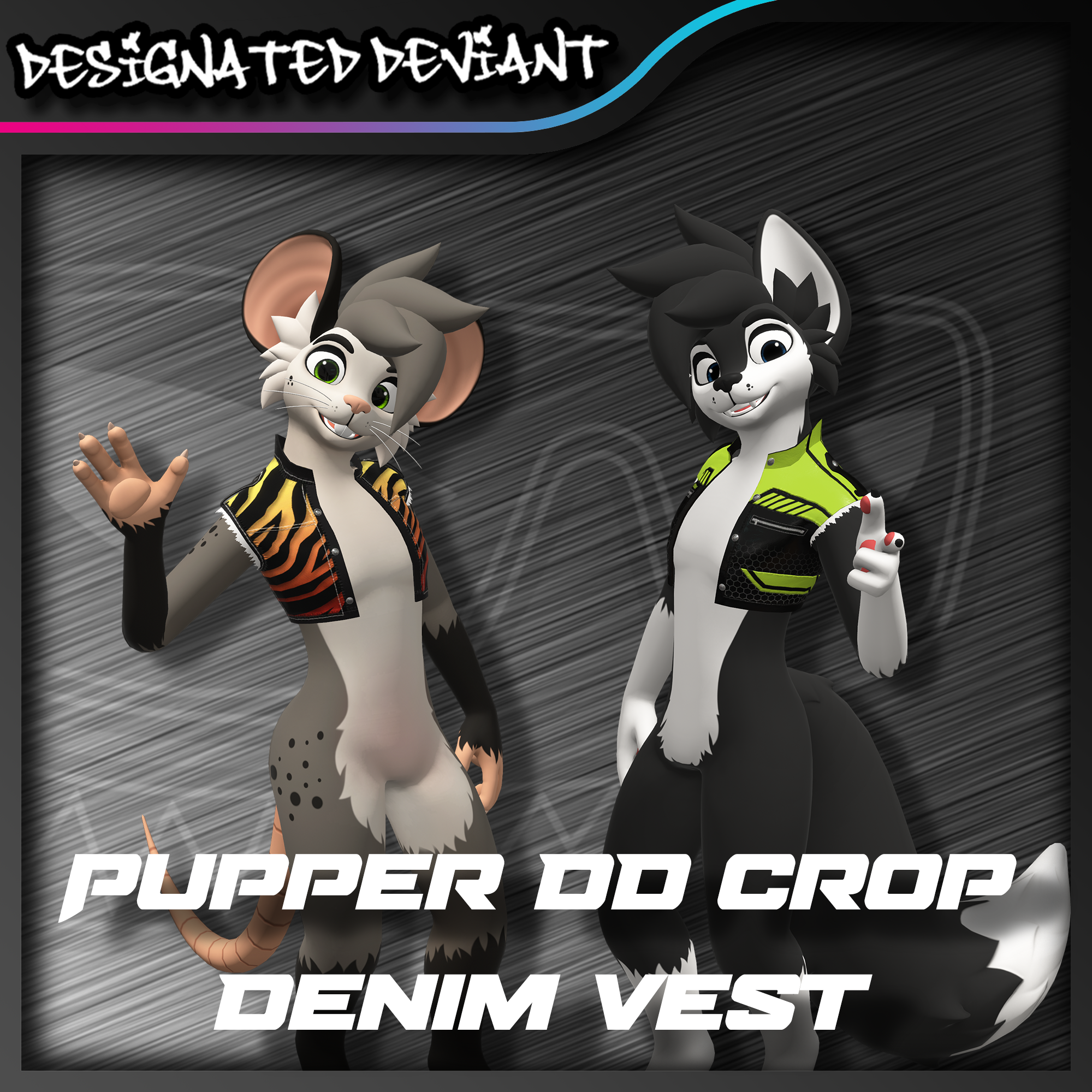 ScoutArtz Pupper 1.1 DD Crop Denim Vest