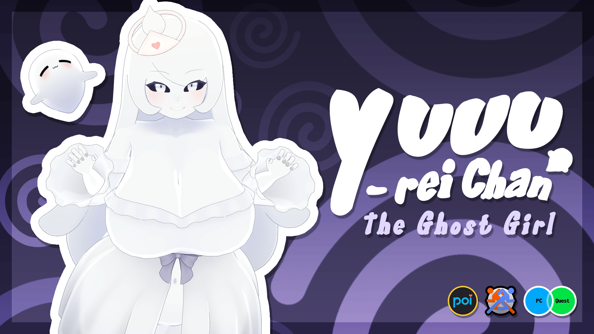 Yuuu-rei Chan The Ghost Girl - VRChat Avatar