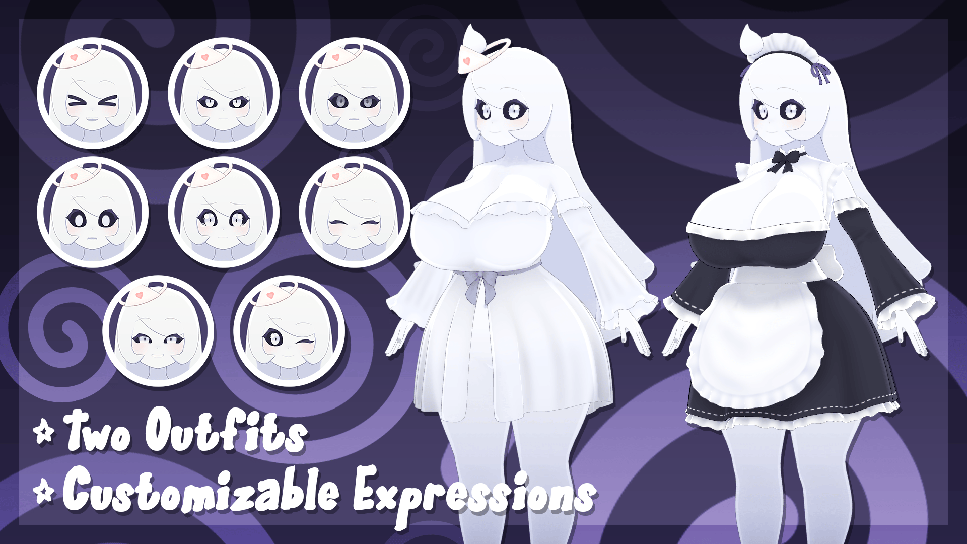 Yuuu-rei Chan The Ghost Girl - VRChat Avatar