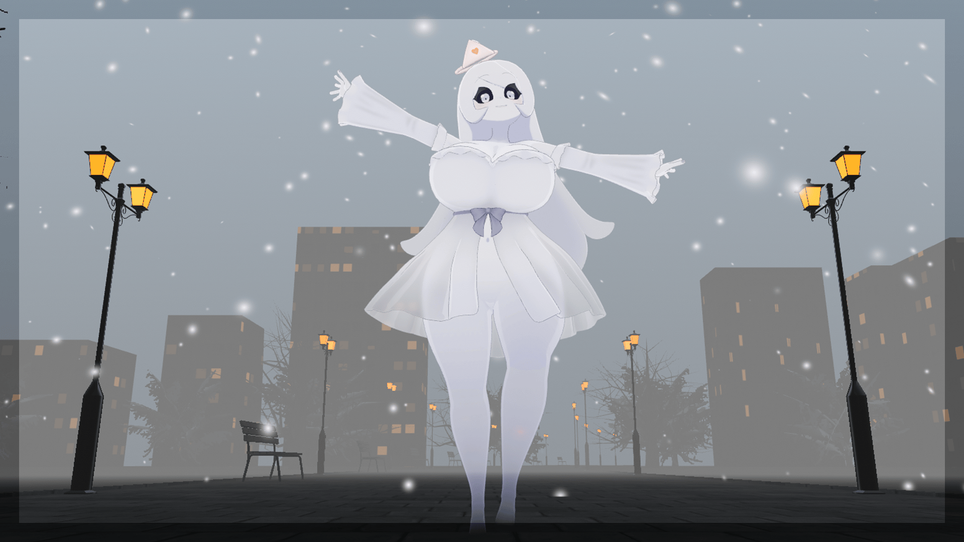 Yuuu-rei Chan The Ghost Girl - VRChat Avatar