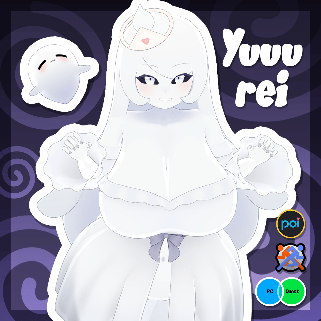 Yuuu-rei Chan The Ghost Girl - VRChat Avatar