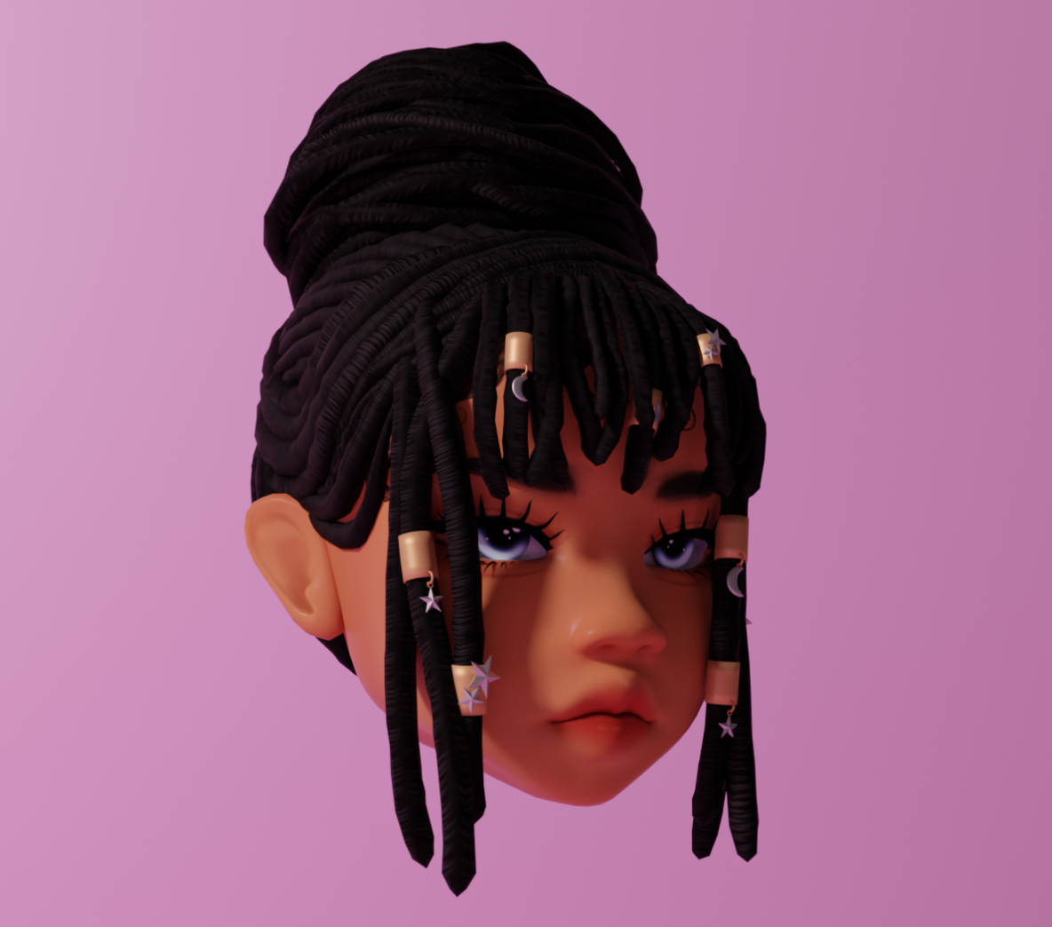 Locs Ponytail