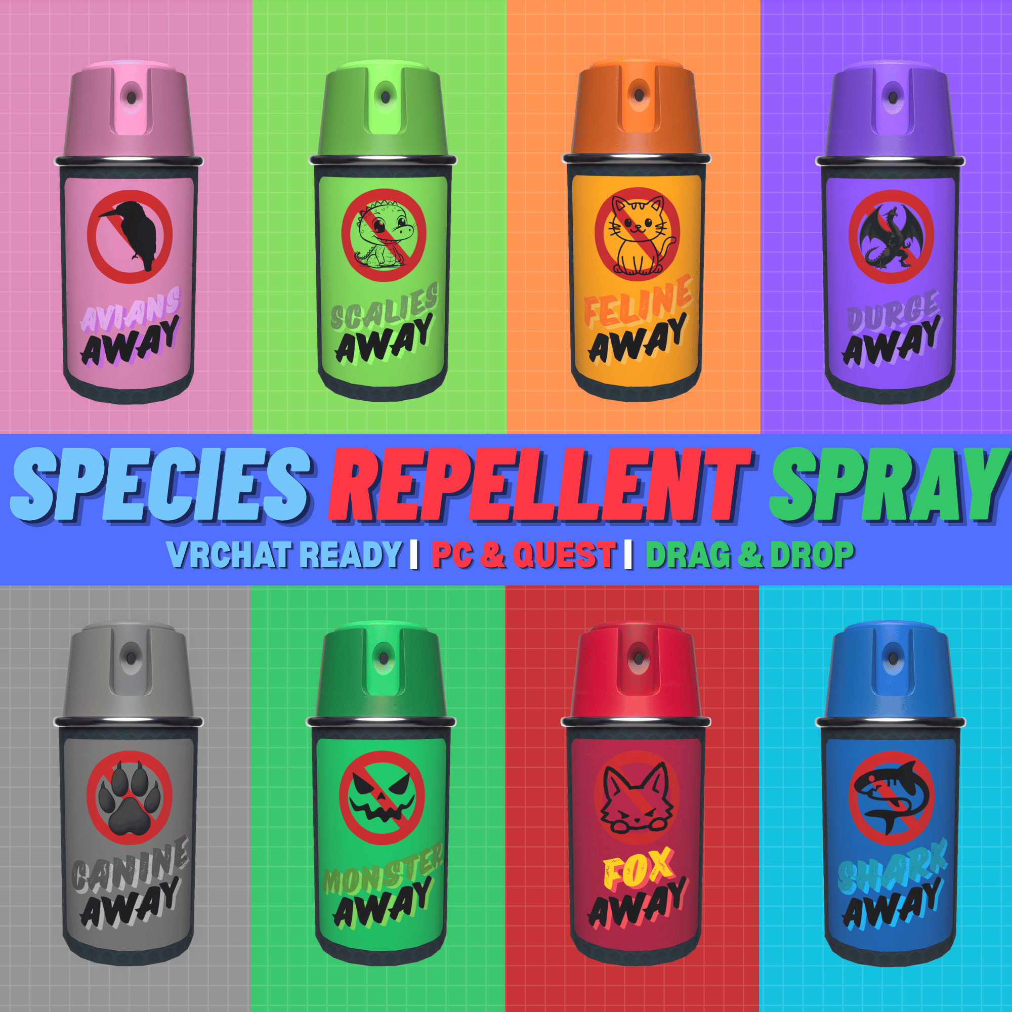Species Repellent Spray | PC & Quest