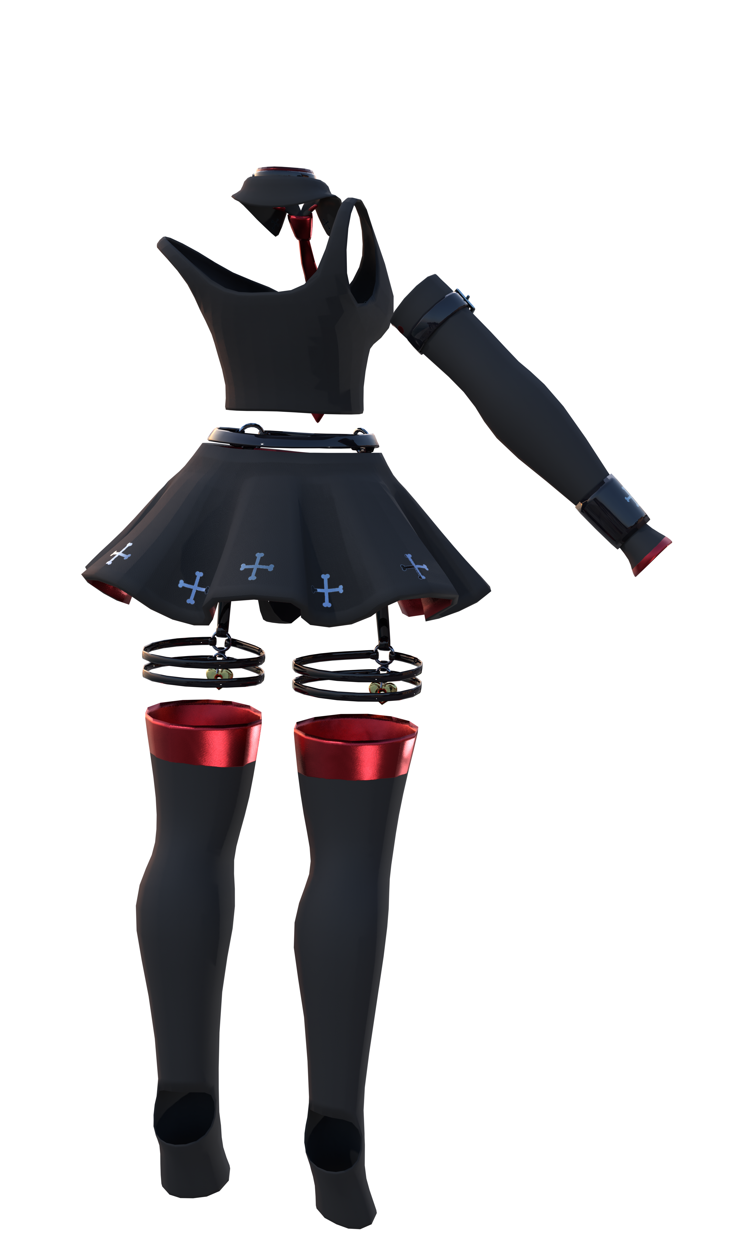 Goth School Girl Outfit