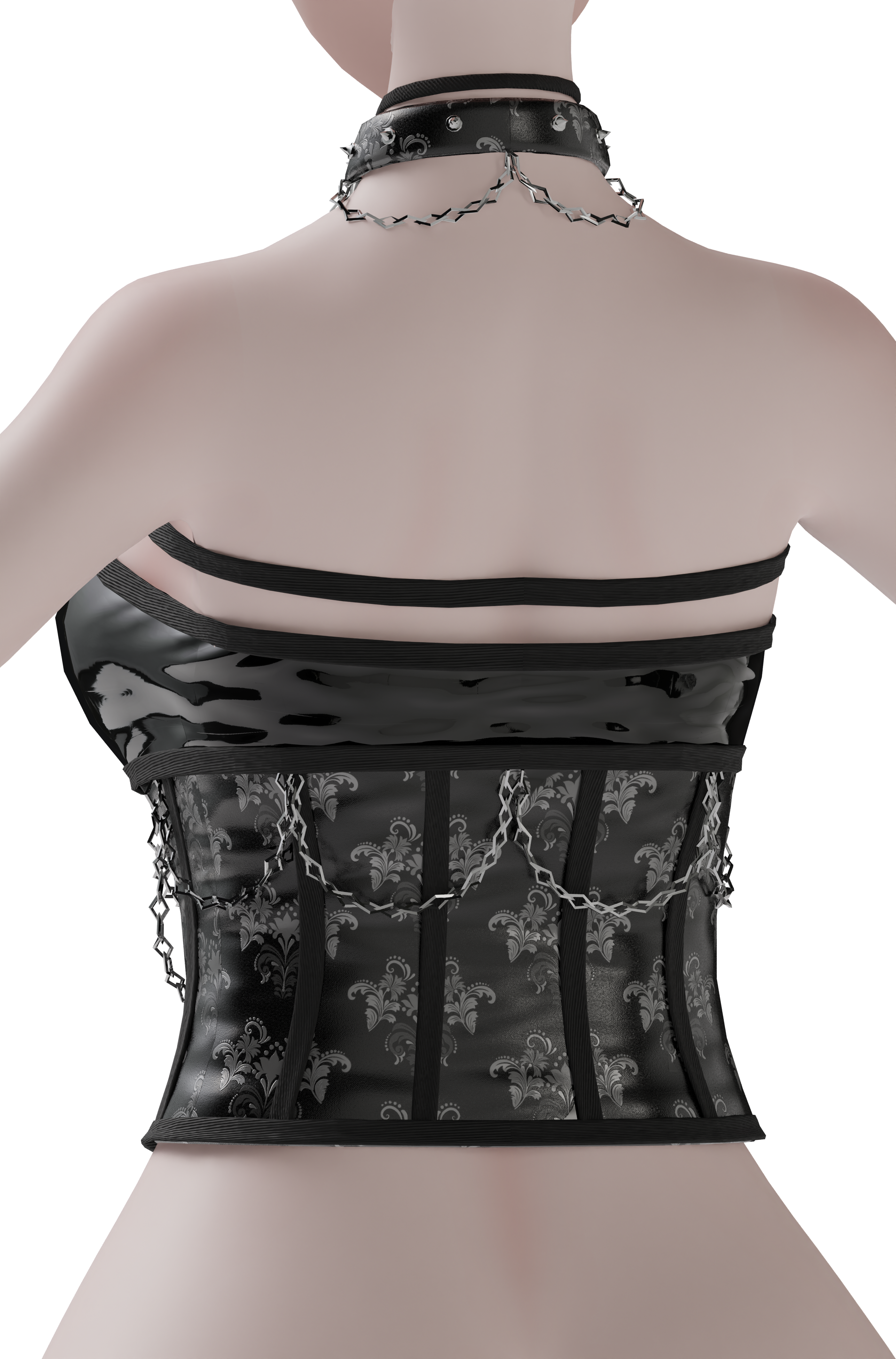 Chain Goth Corset