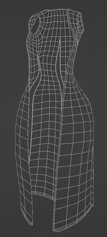 Cyber Hexagon Coat