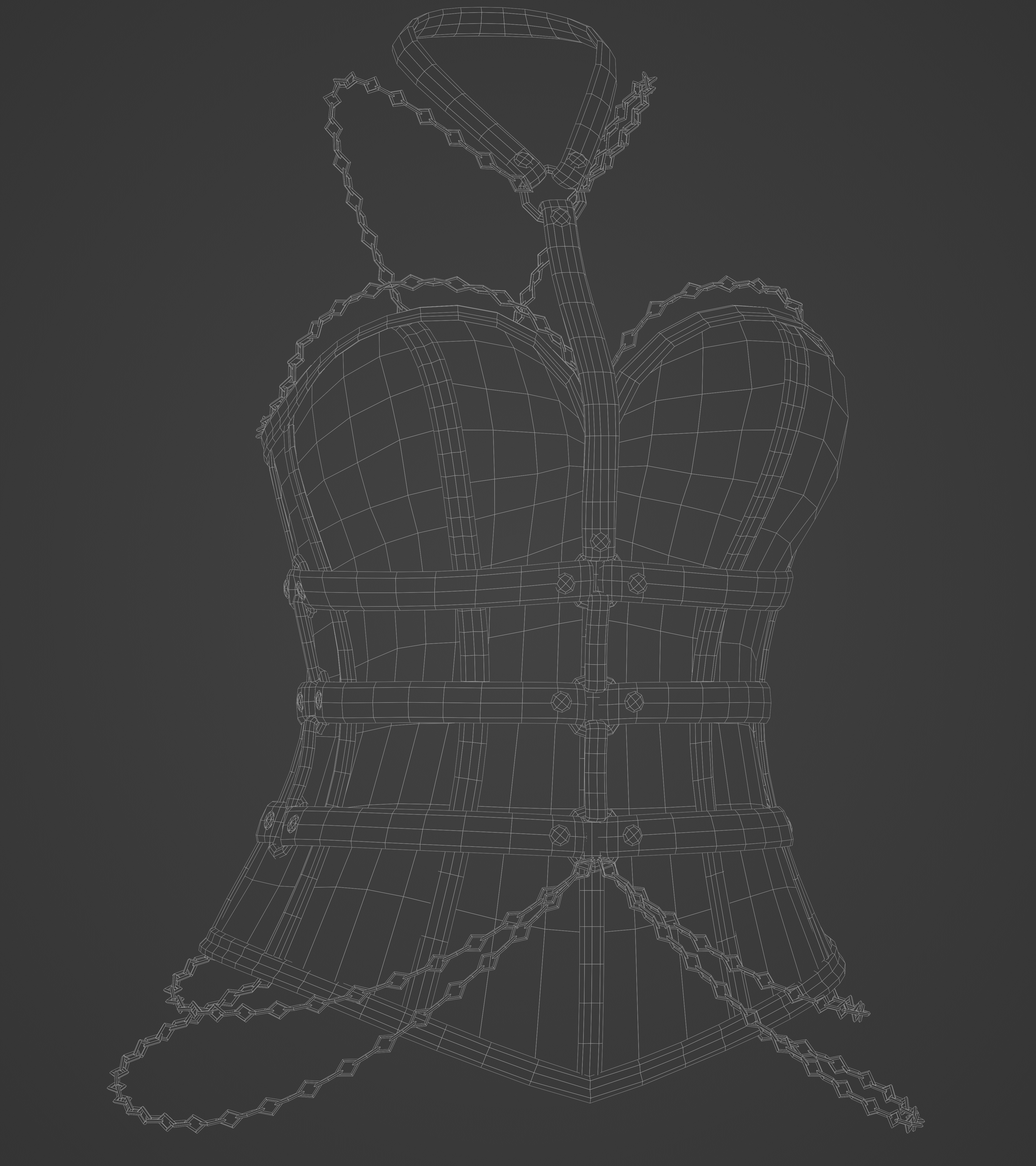 Elena: Latex Corset