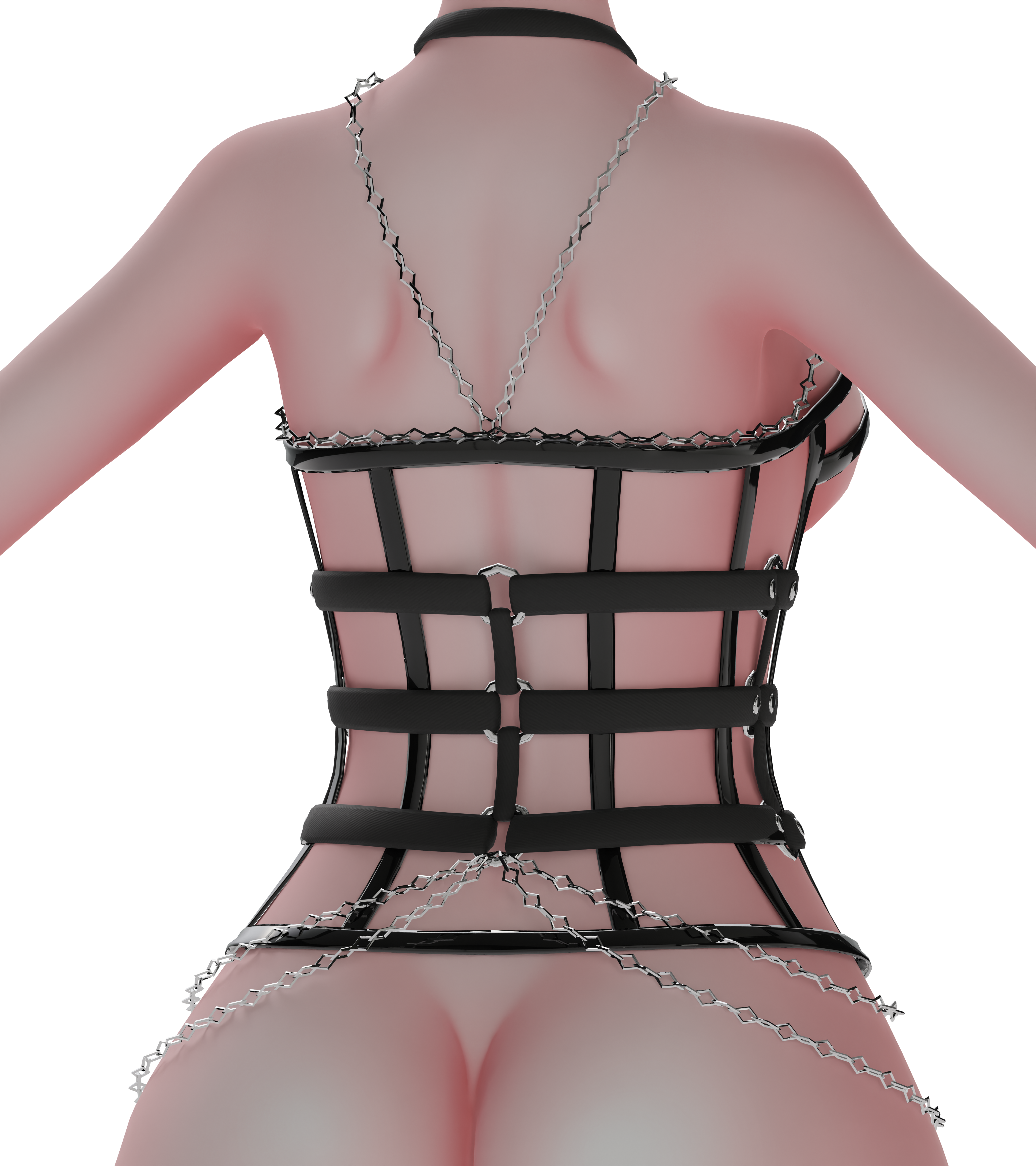 Elena: Latex Corset