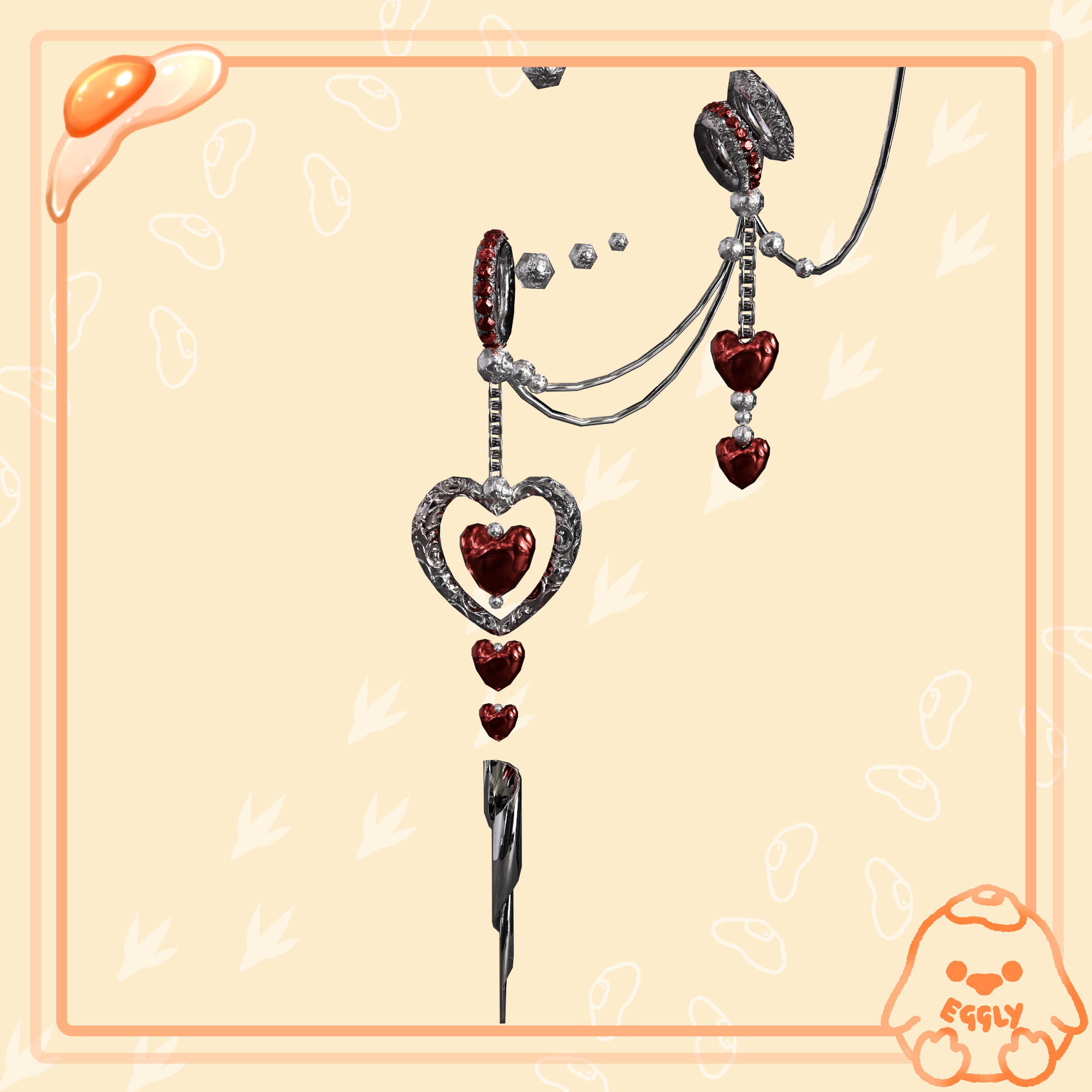 Velvet: Heart Jewelry