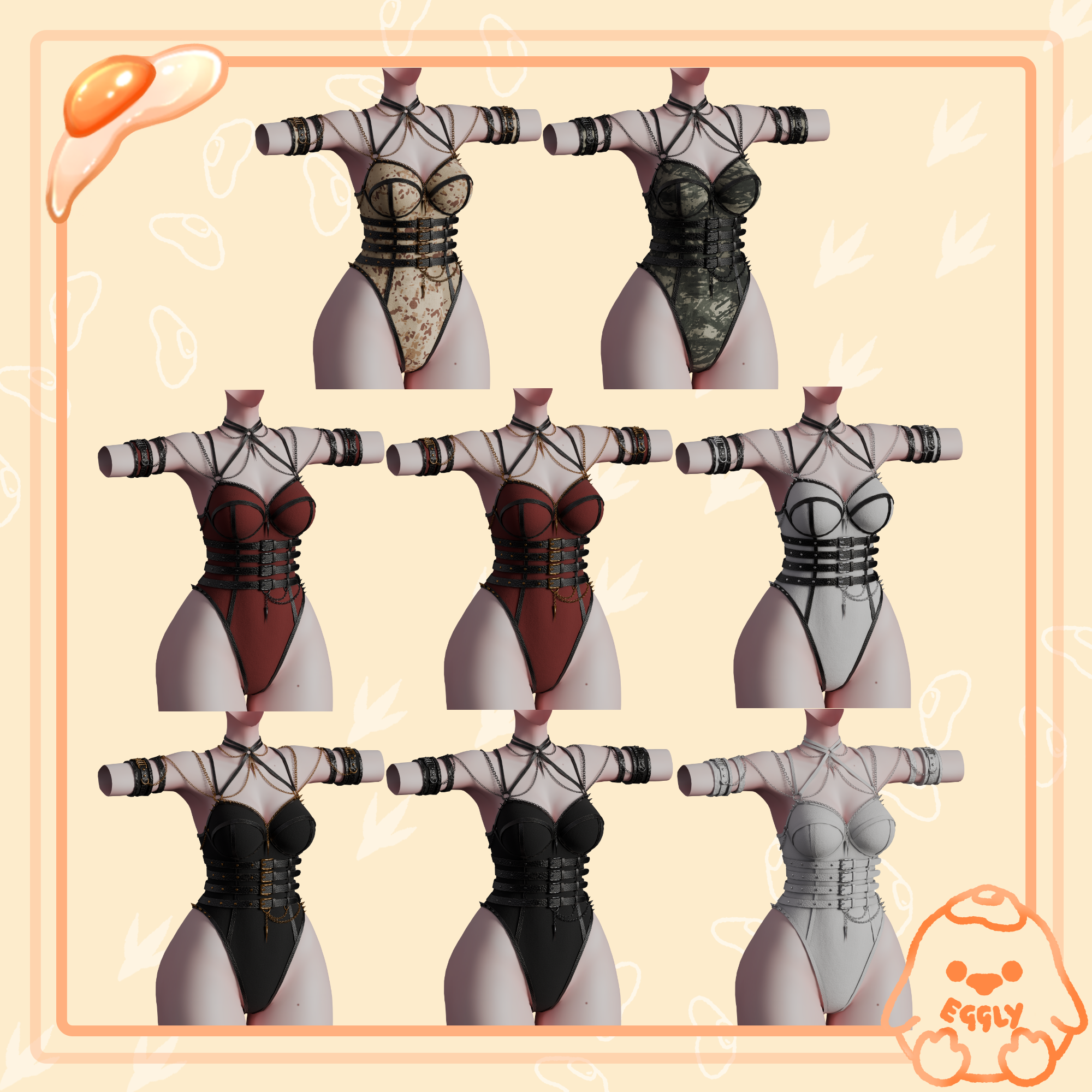 Lex: Chain Bodysuit