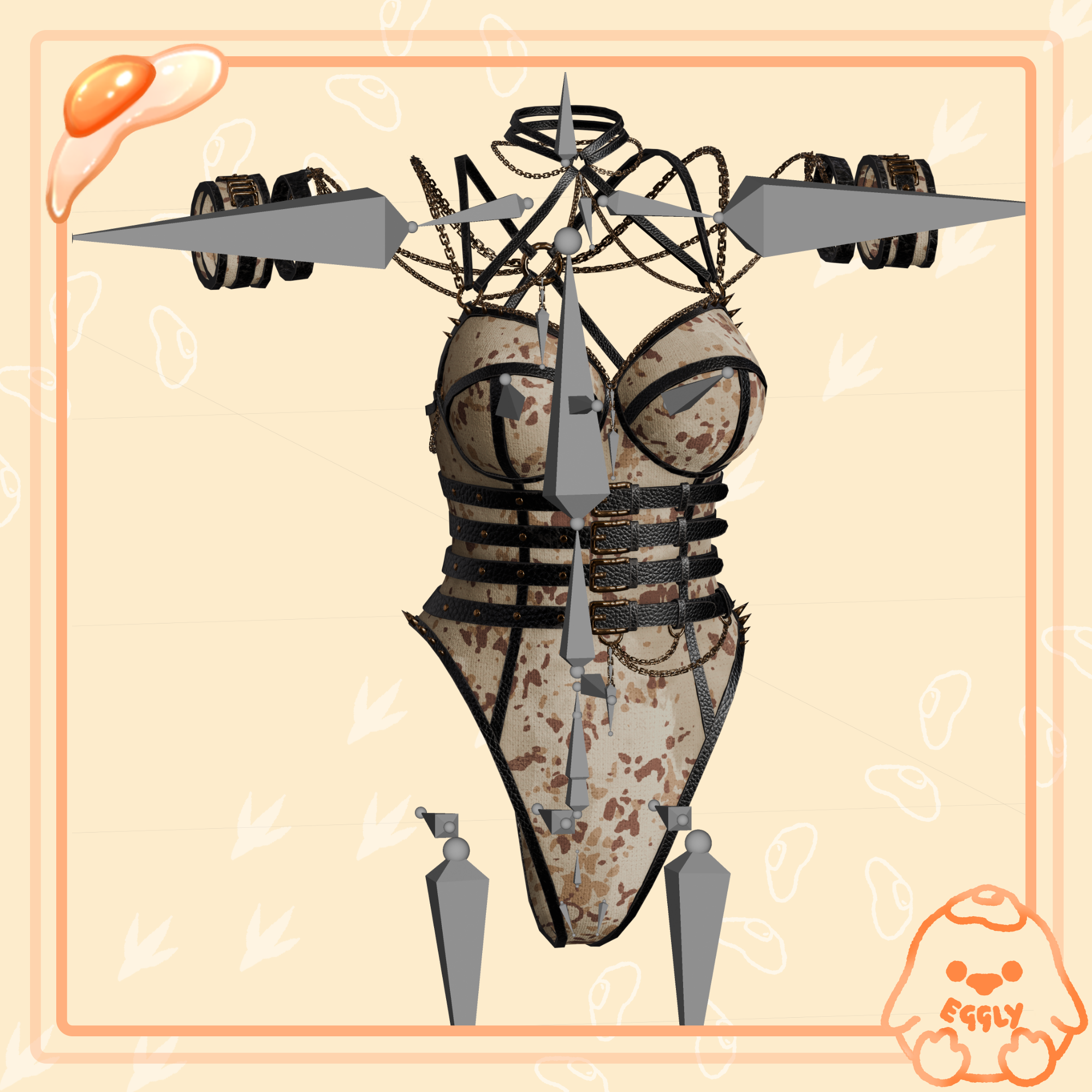 Lex: Chain Bodysuit