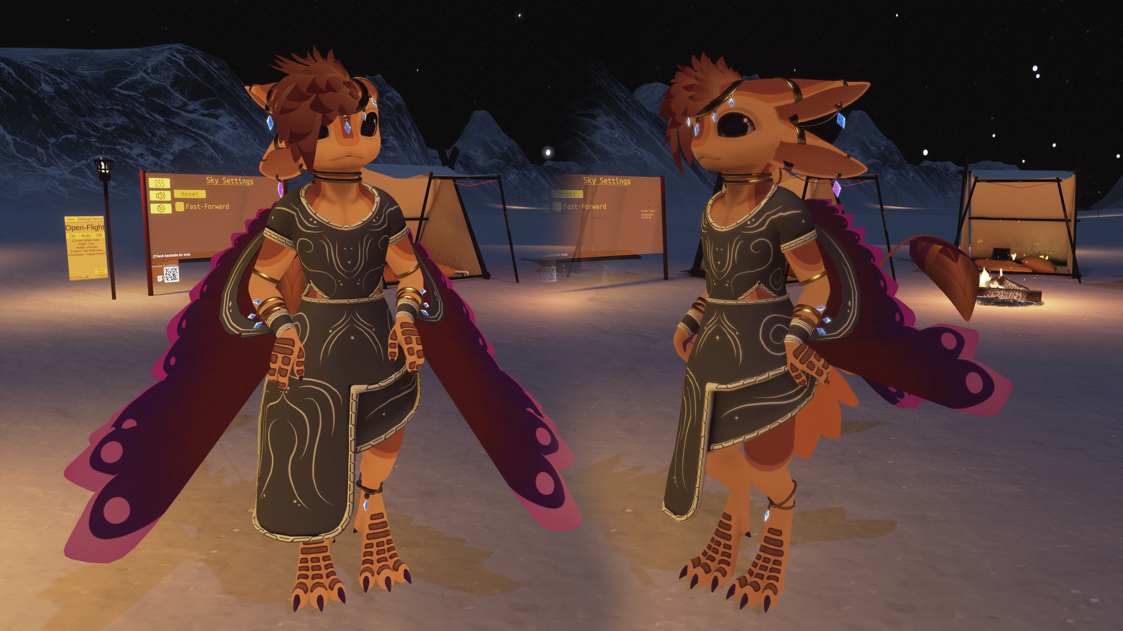 Kita'vali | Regal Robes & Crown