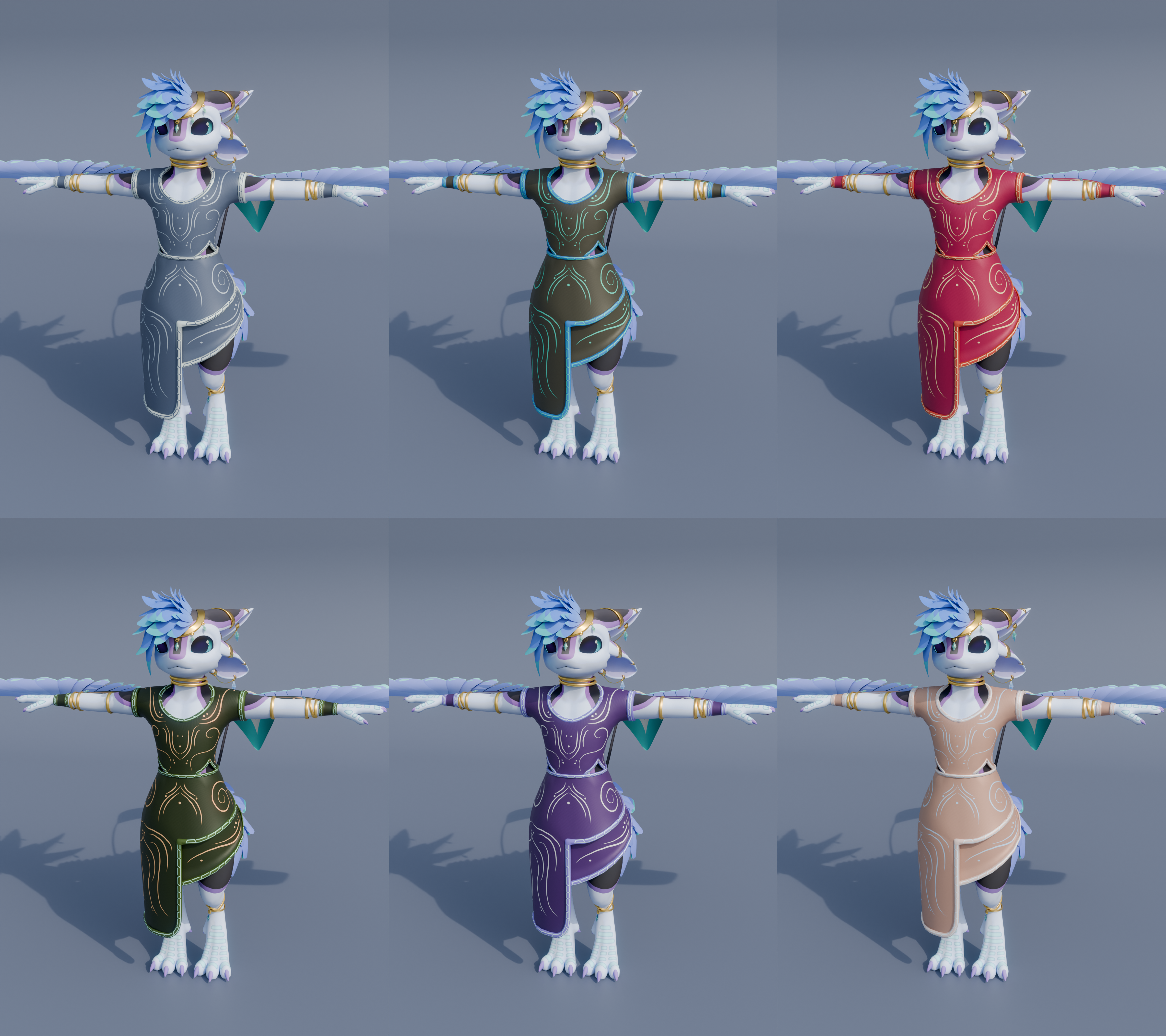 Kita'vali | Regal Robes & Crown