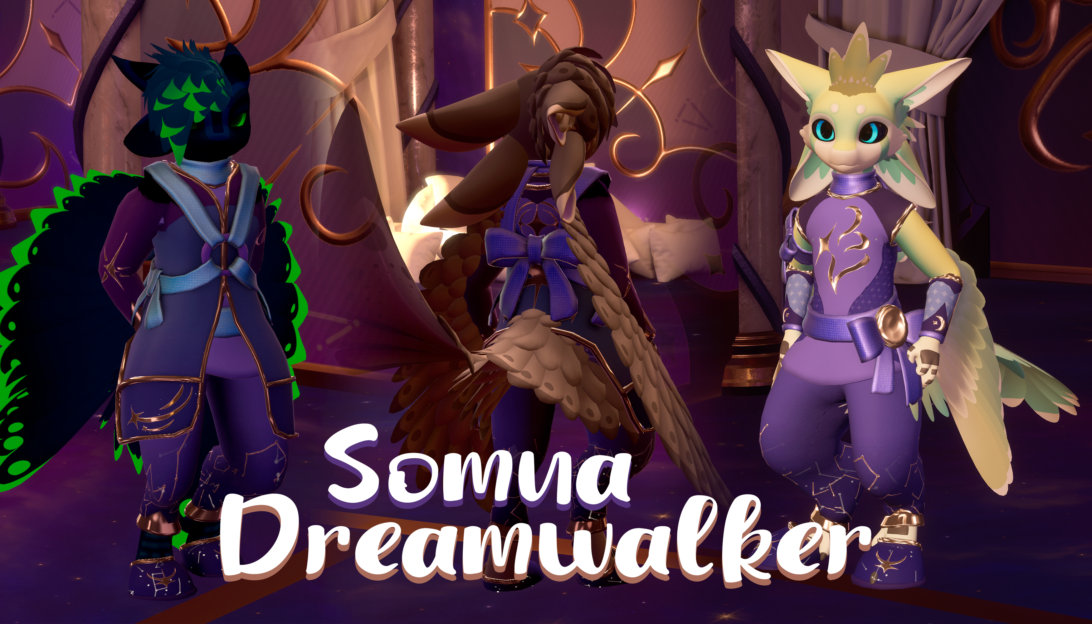 (4 Models) | Furality Somna Dreamwalker Collection