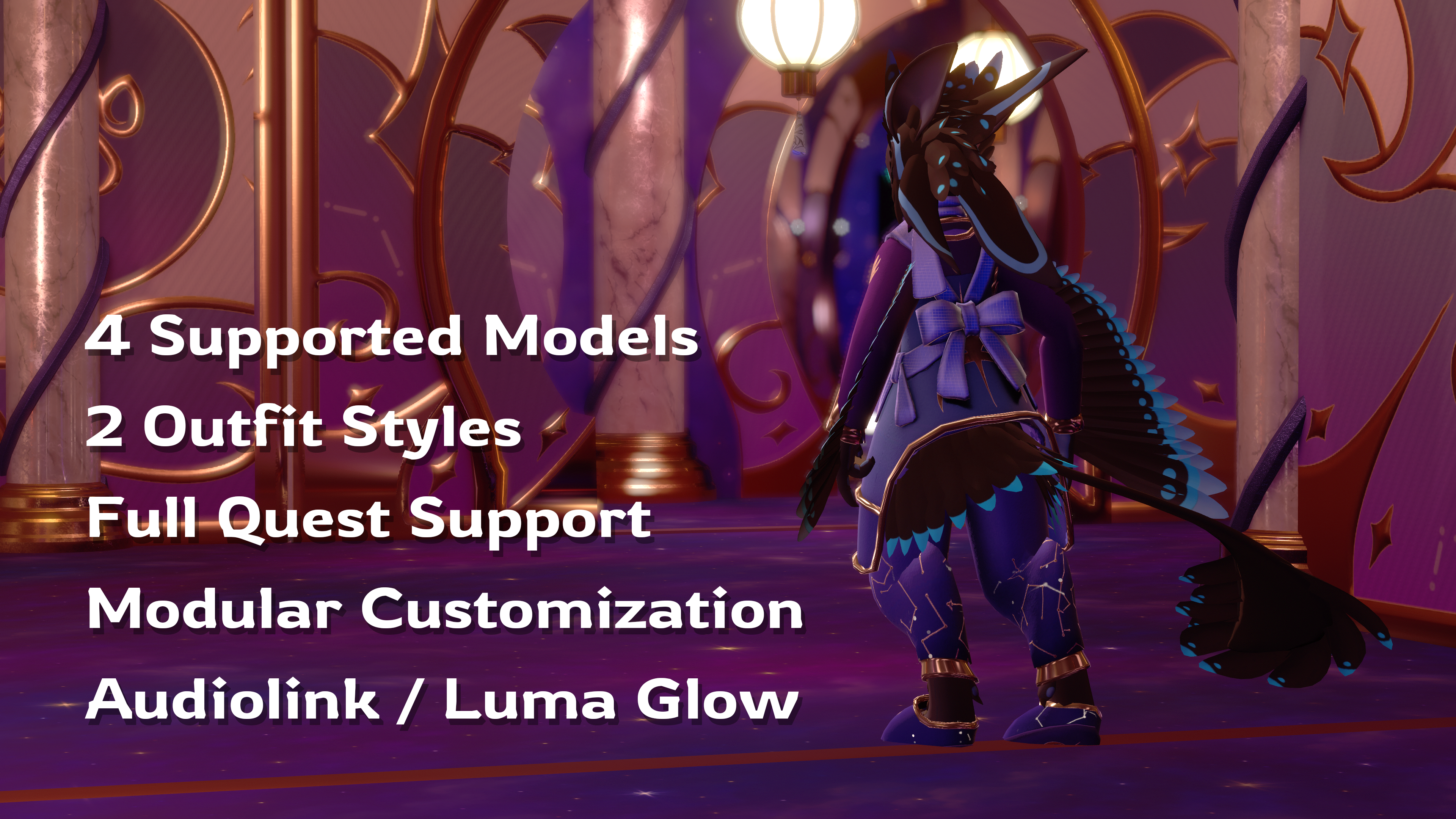 (4 Models) | Furality Somna Dreamwalker Collection