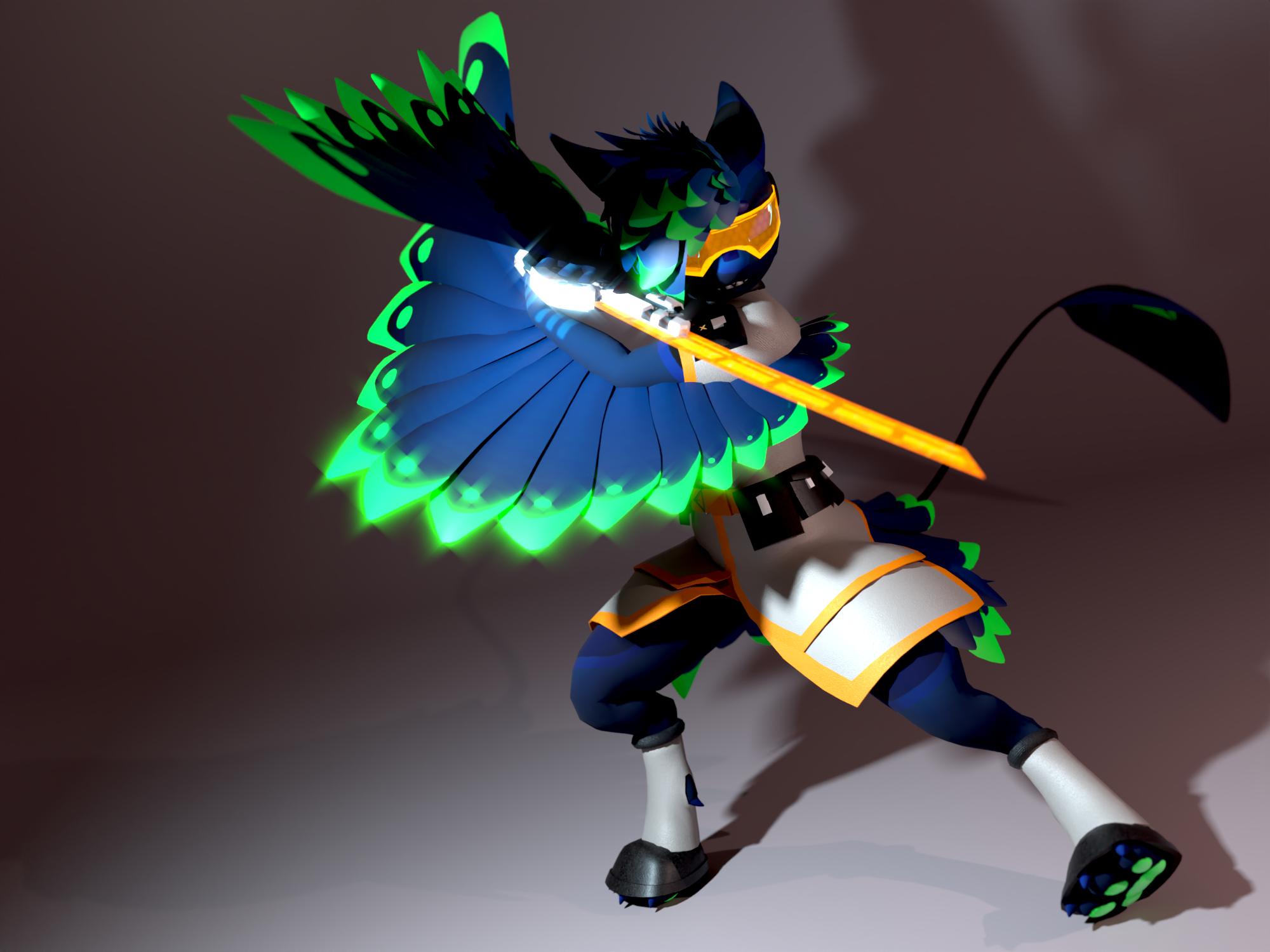 Kita/Jerry/Da'vali | Visor & Utility Uniform