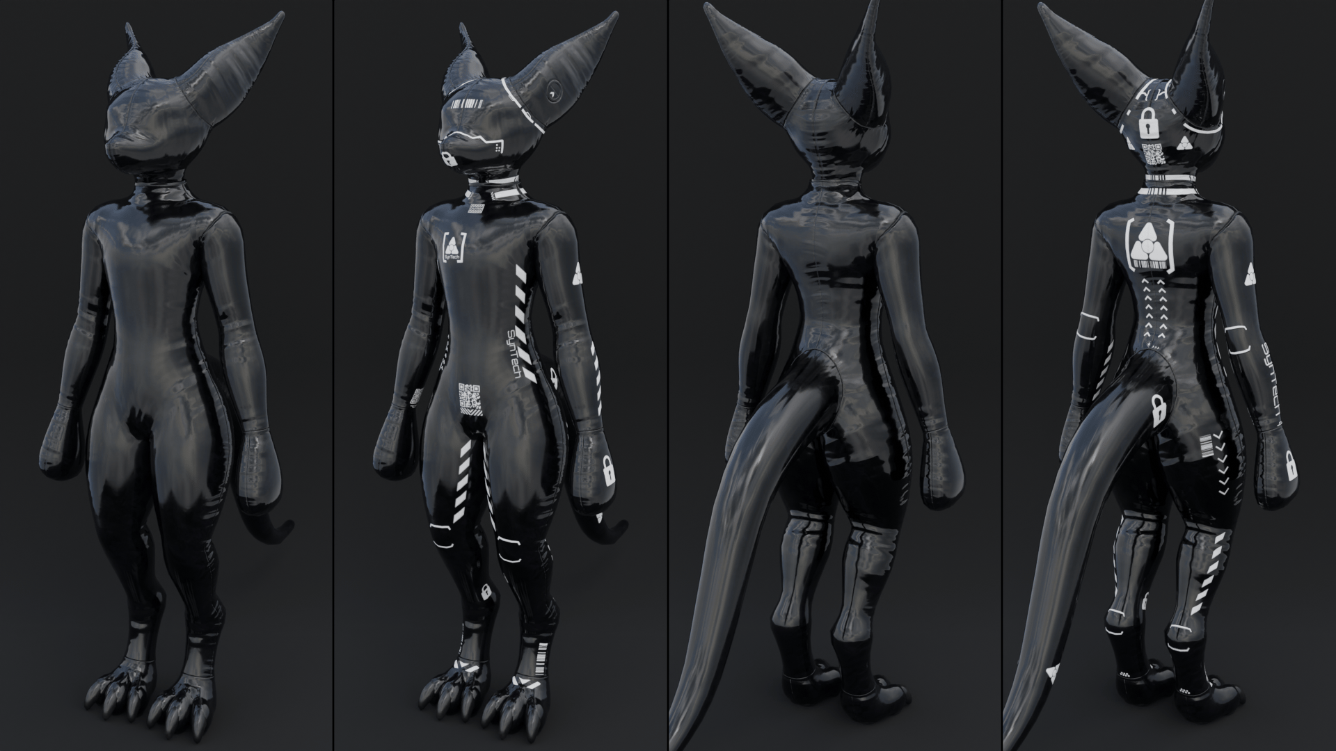 Nardoragon Latex Suit