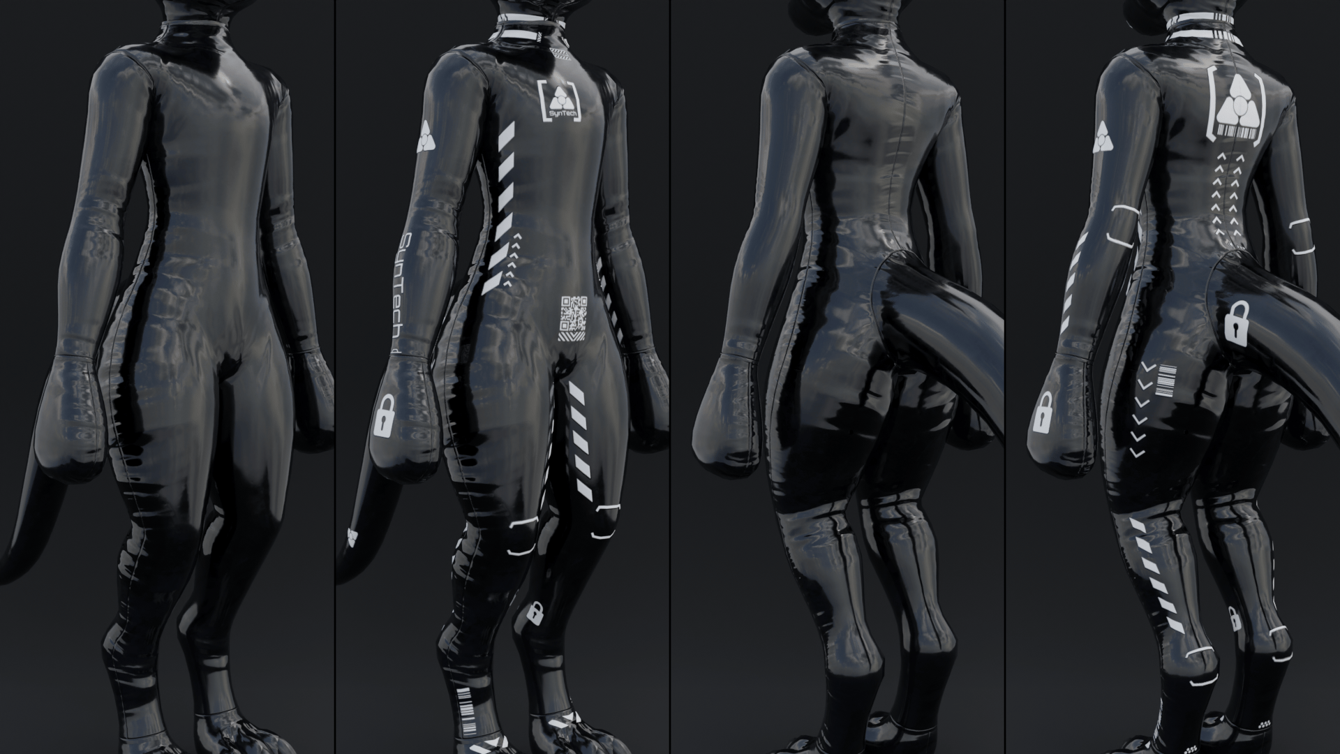 Nardoragon Latex Suit