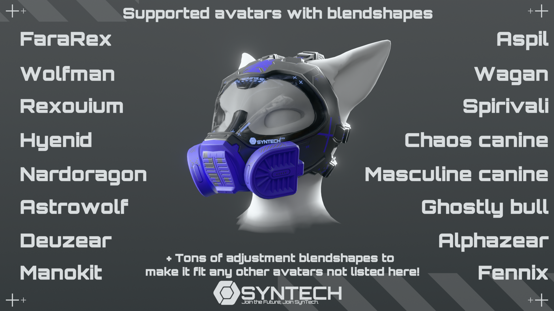 SynTech Customizable Gasmask