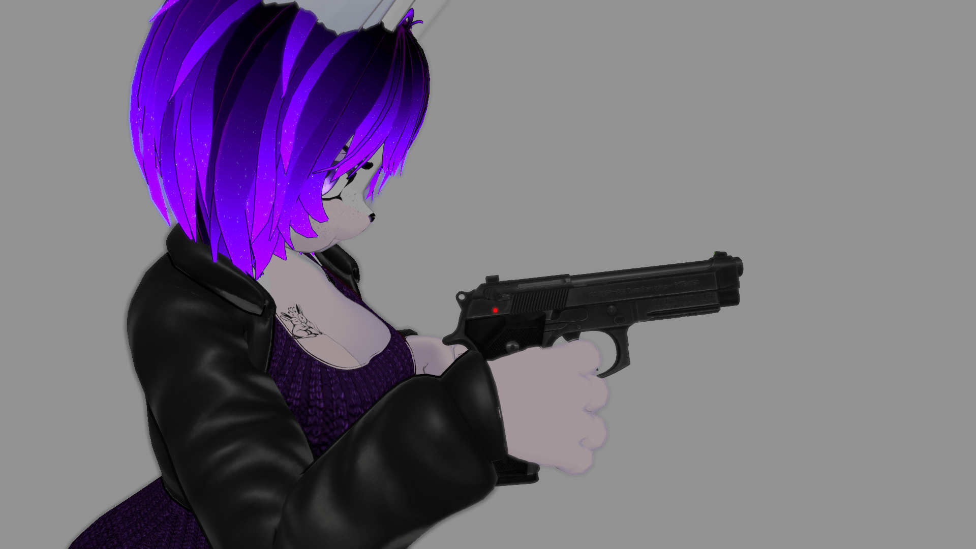 Beretta 92a1 - For VrChat Avatars