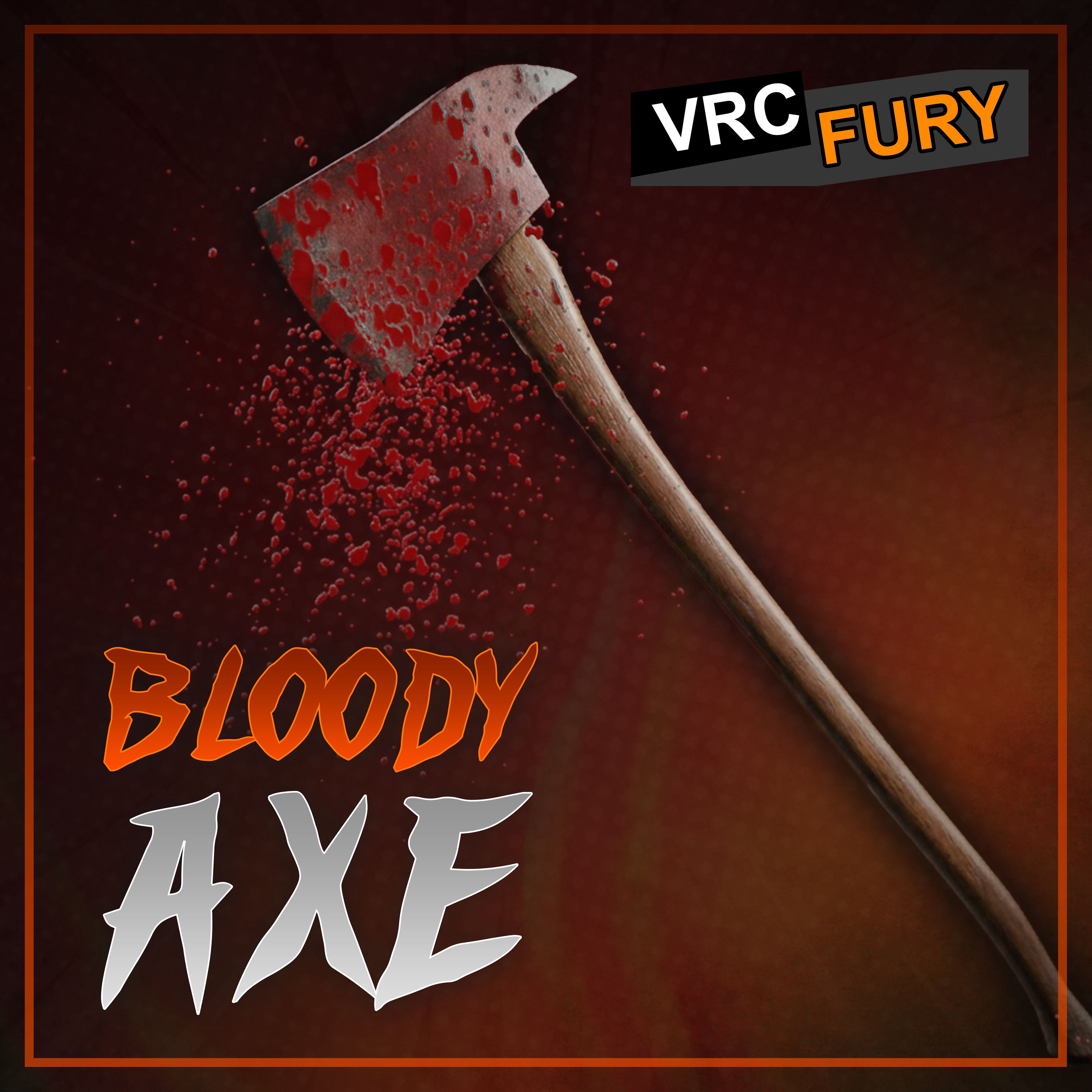 Bloody Axe - For VrChat Avatars