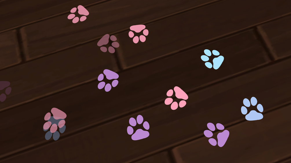 Paw Prints for VRChat