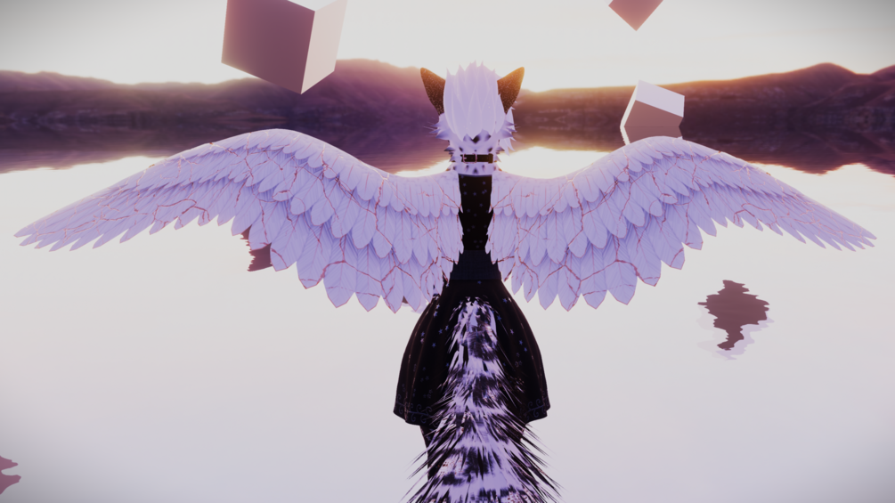 Interactable Wings (Any avatar & VRCFury) + Hug Mode