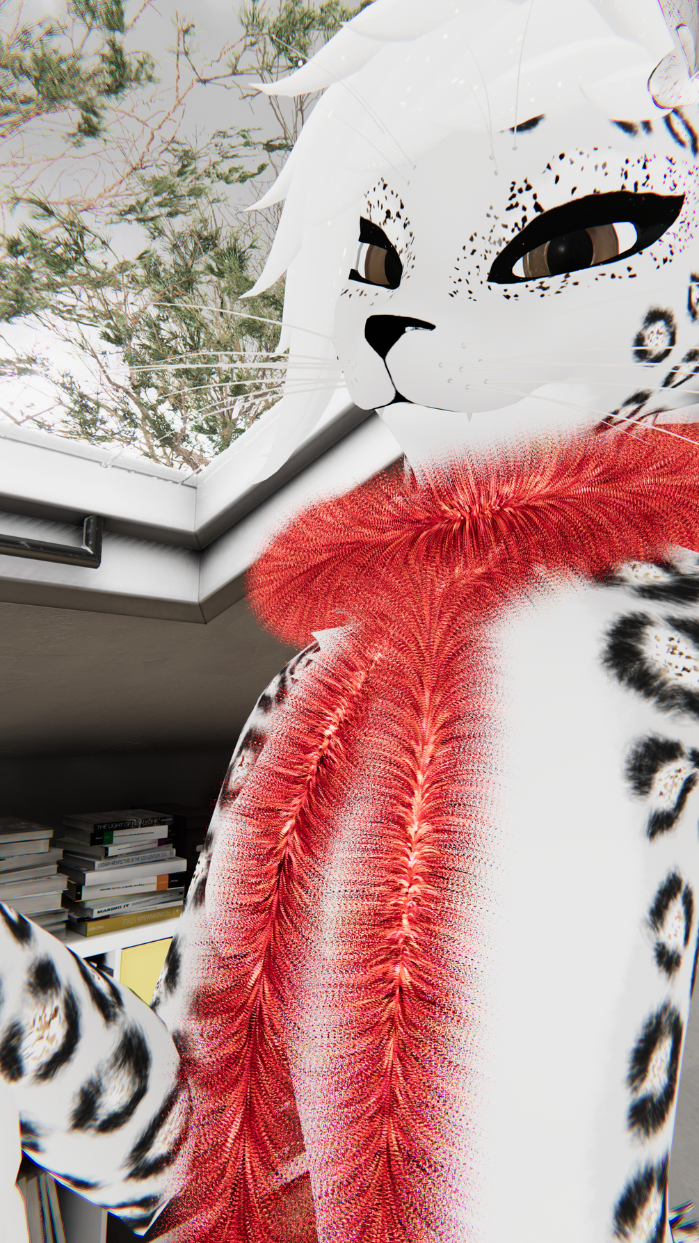 Christmas Tinsel Scarf Vrchat
