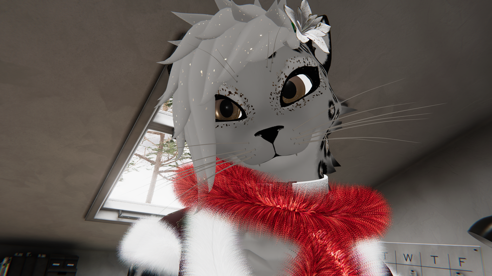 Christmas Tinsel Scarf Vrchat