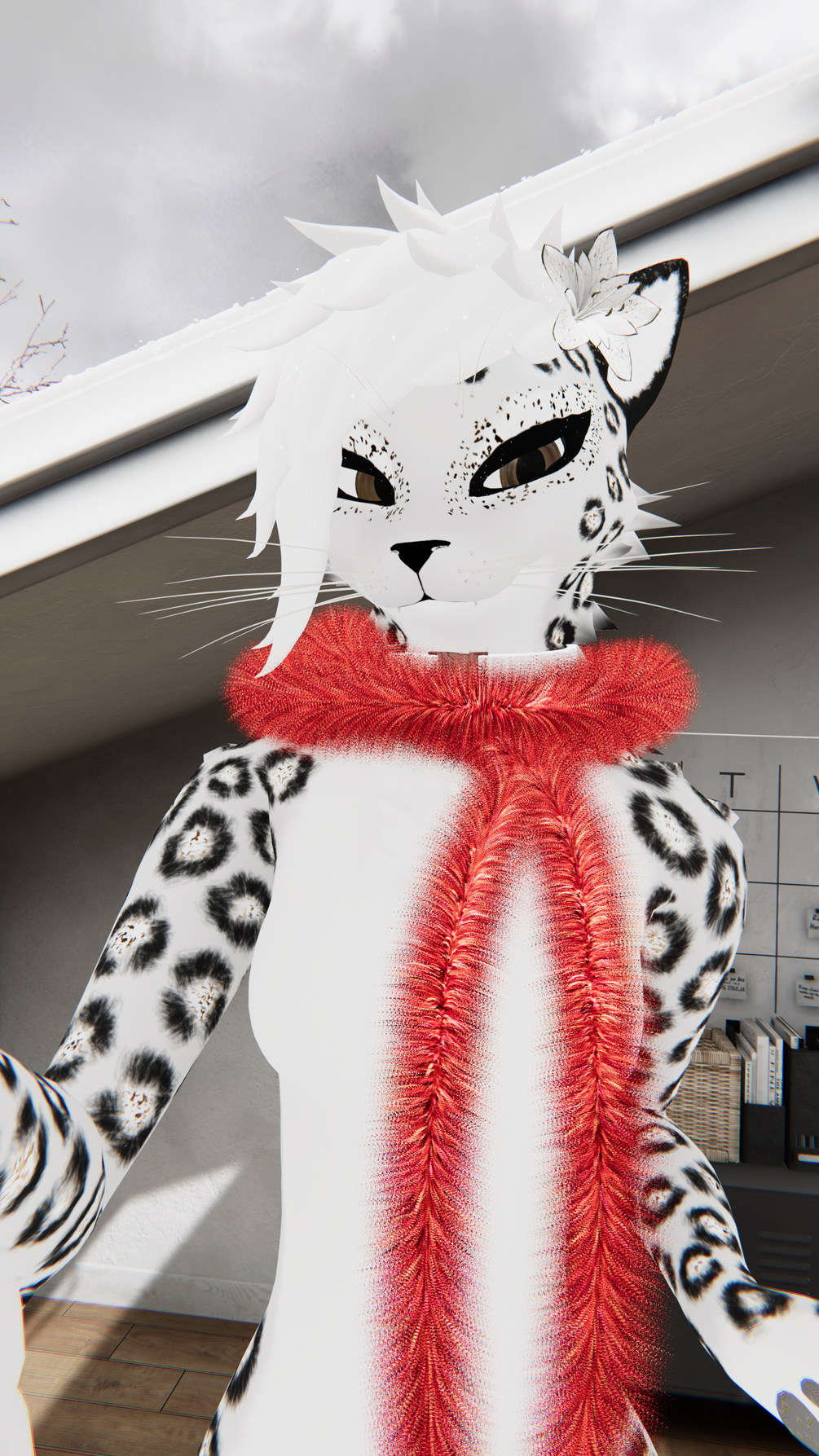 Christmas Tinsel Scarf Vrchat