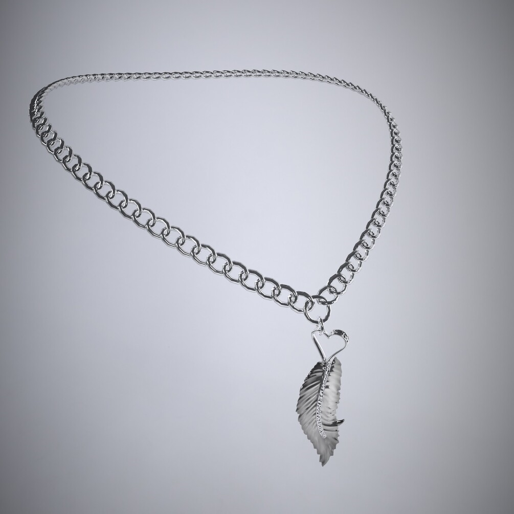 Val's Feather jewellery (necklace, earring, pendant)