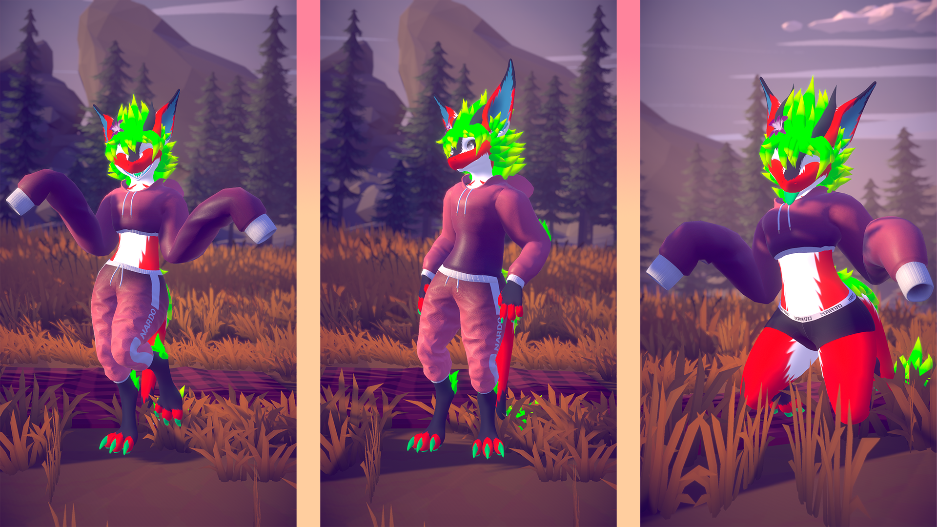 Nardoragon Soft and Cozy Clothing Set