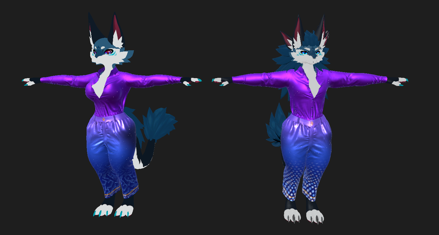 Blazer Outfit For Novabeast | VRChat Clothing