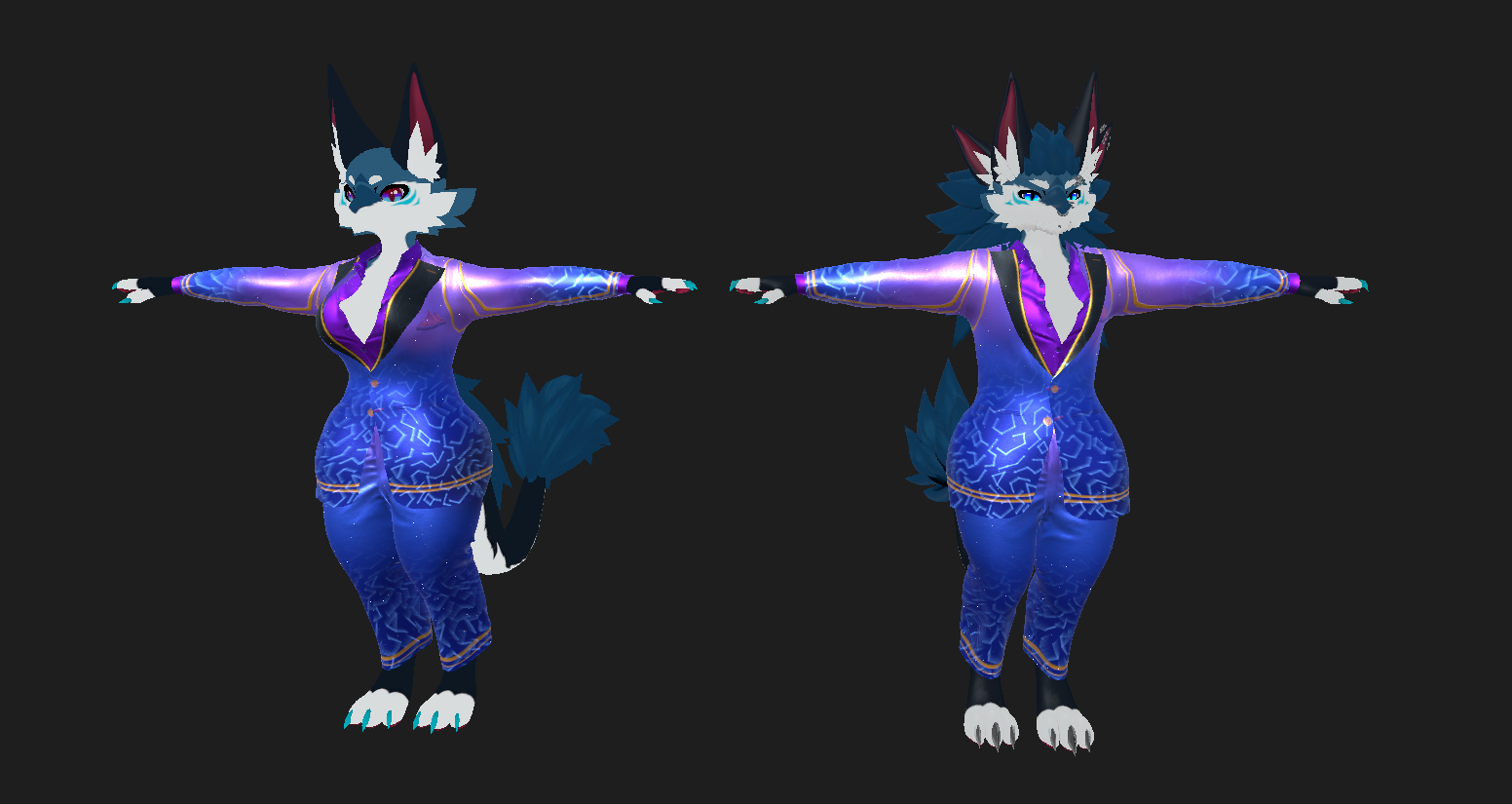 Blazer Outfit For Novabeast | VRChat Clothing